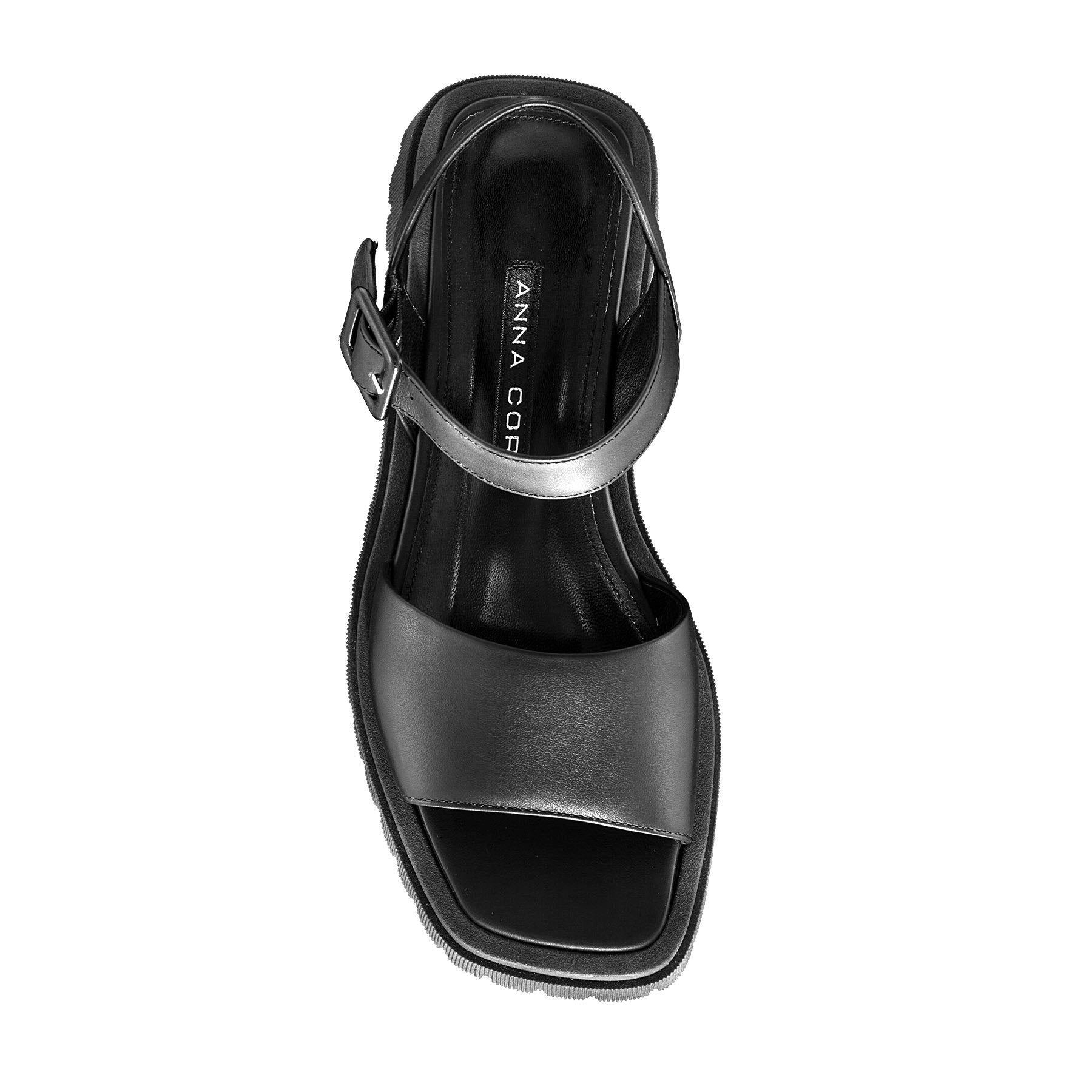 Sandale Dama 6244 Vitello Negru