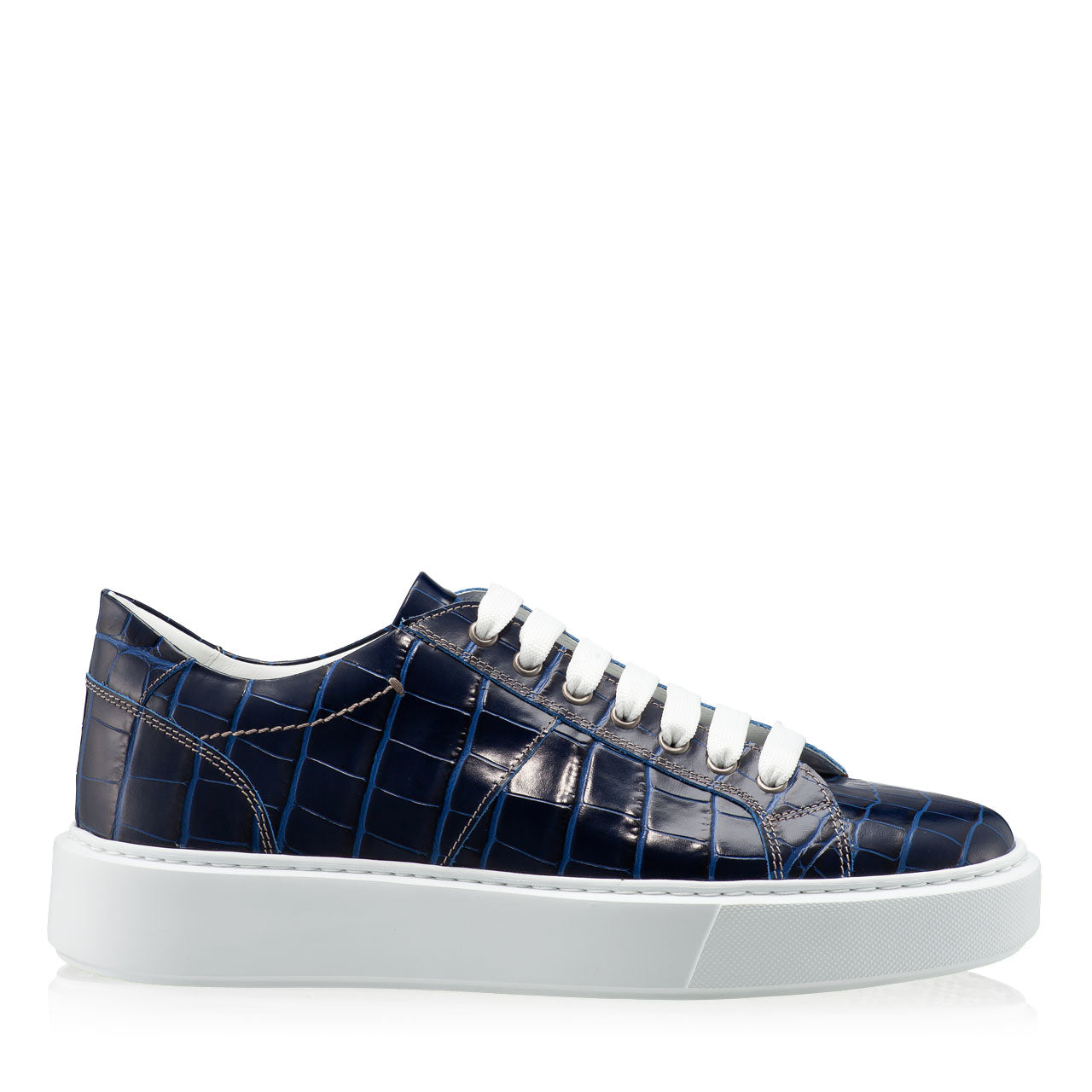 Pantofi Sport Barbati 6897 Croco Blue