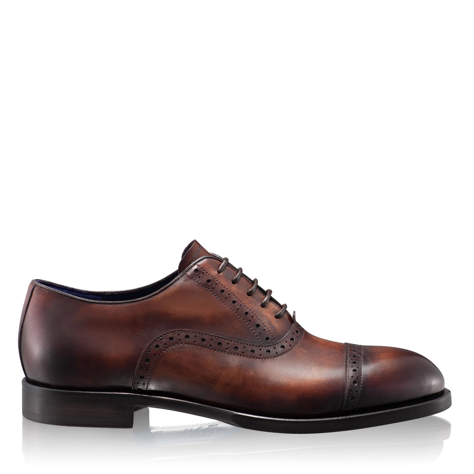 Pantofi Eleganti Barbati 7738 Vitello Maro