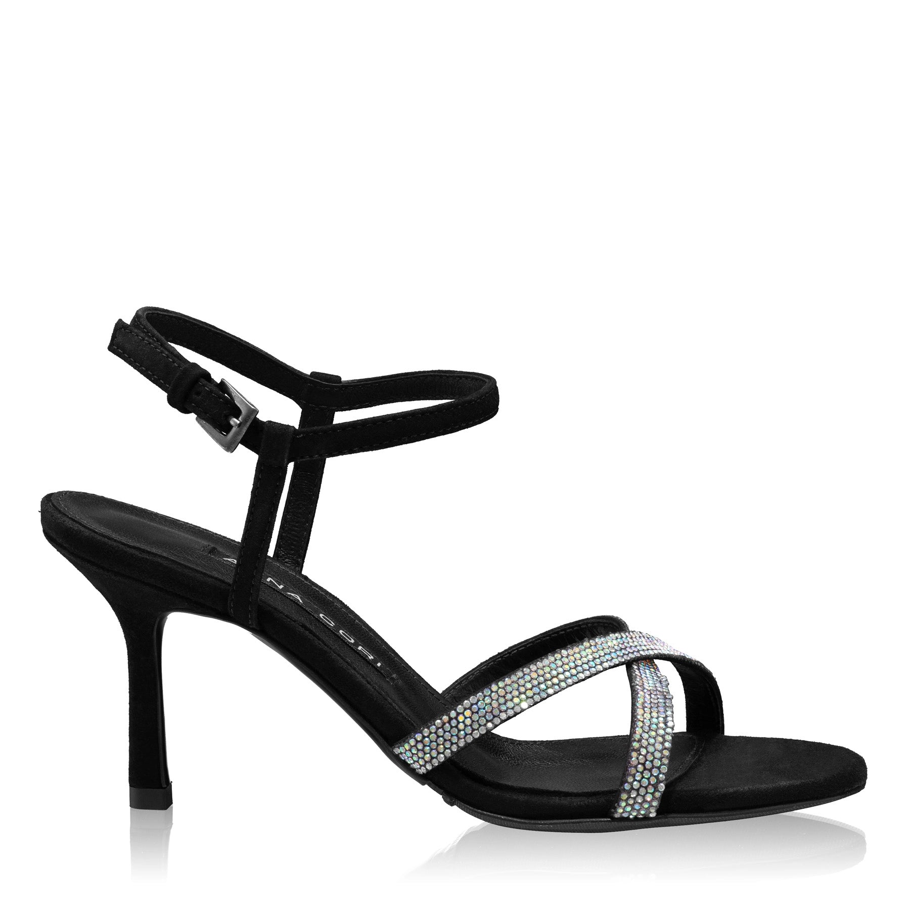 Sandale Dama 8030 Camoscio Negru