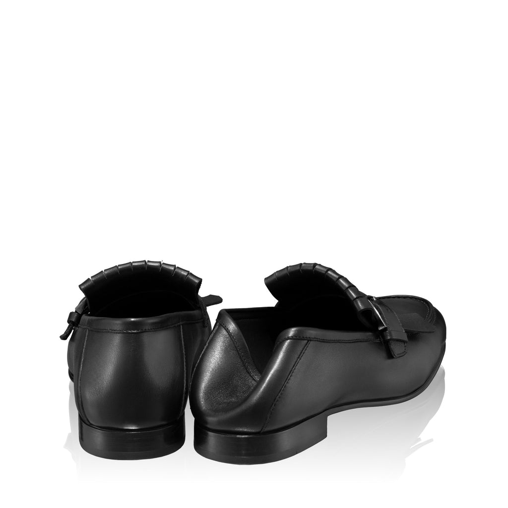 Pantofi Eleganti Barbati 7357 Vitello Negru