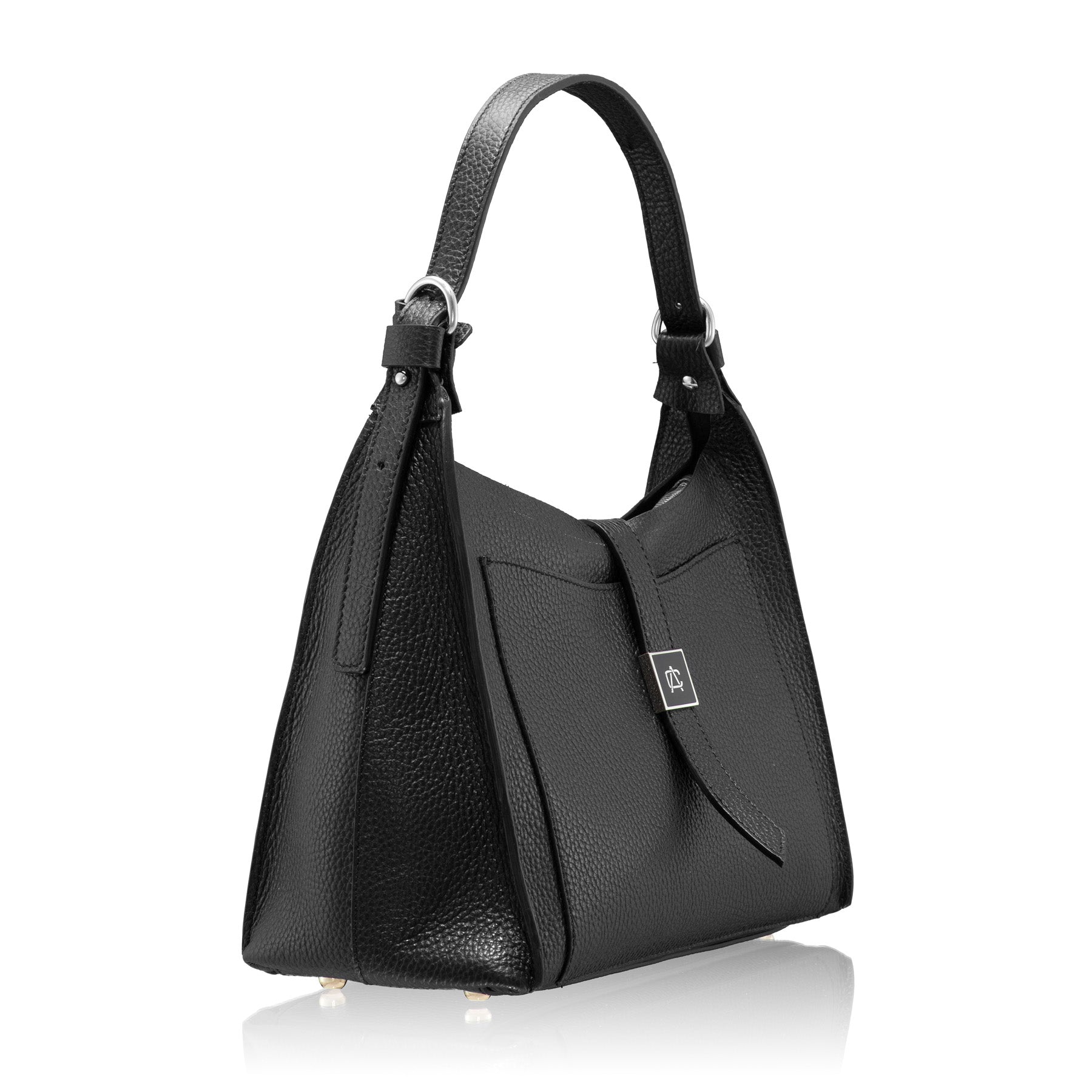 Geanta dama de Mana BLUMA 02 BOTTALATO NEGRU