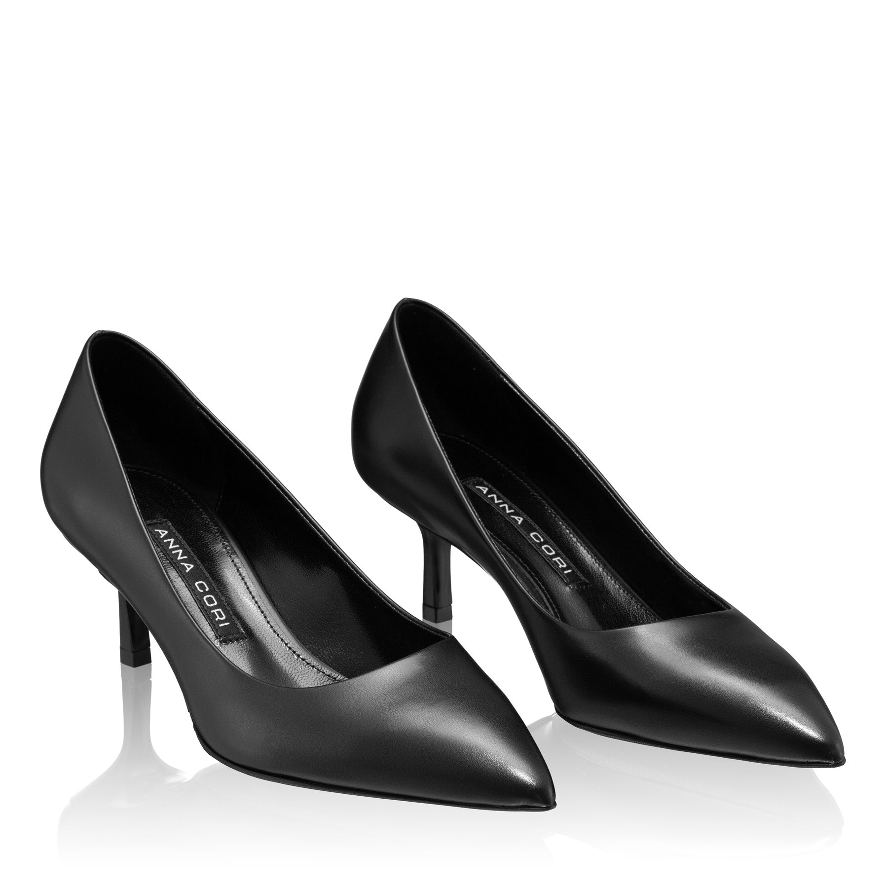 Pantofi Eleganti Dama 8087 Vitello Negru