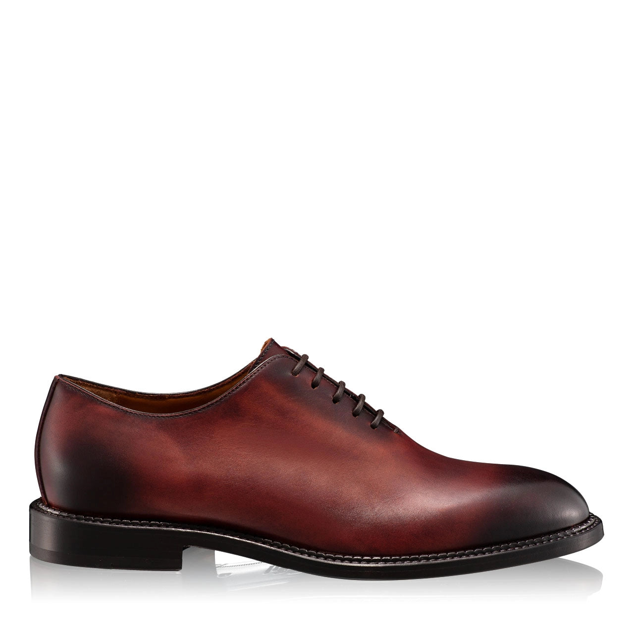 Pantofi Eleganti Barbati 7035 Vitello Bordo