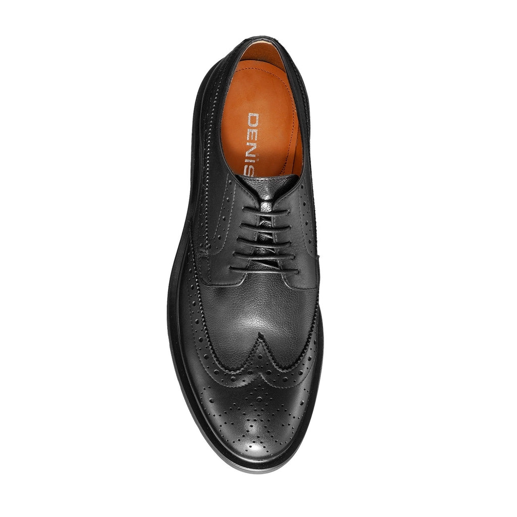 Pantofi Casual Barbati 6921 Vitello Negru