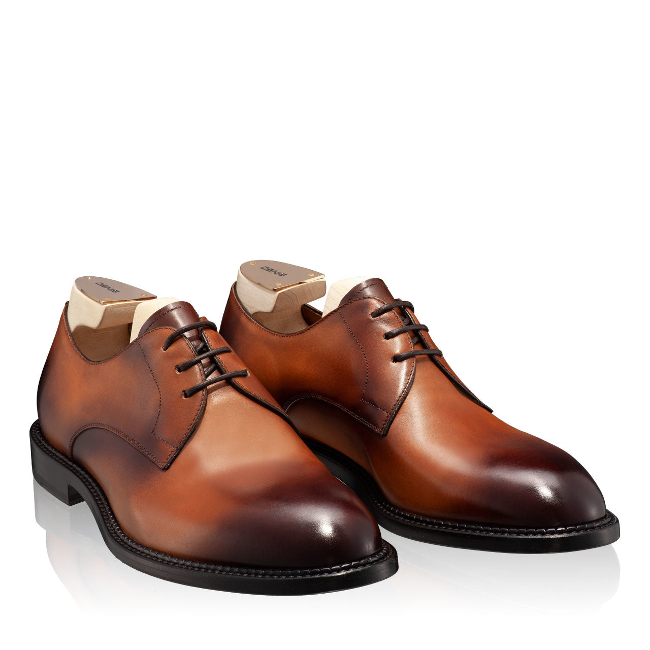 Pantofi Eleganti Barbati 7036 Vitello Cuoio
