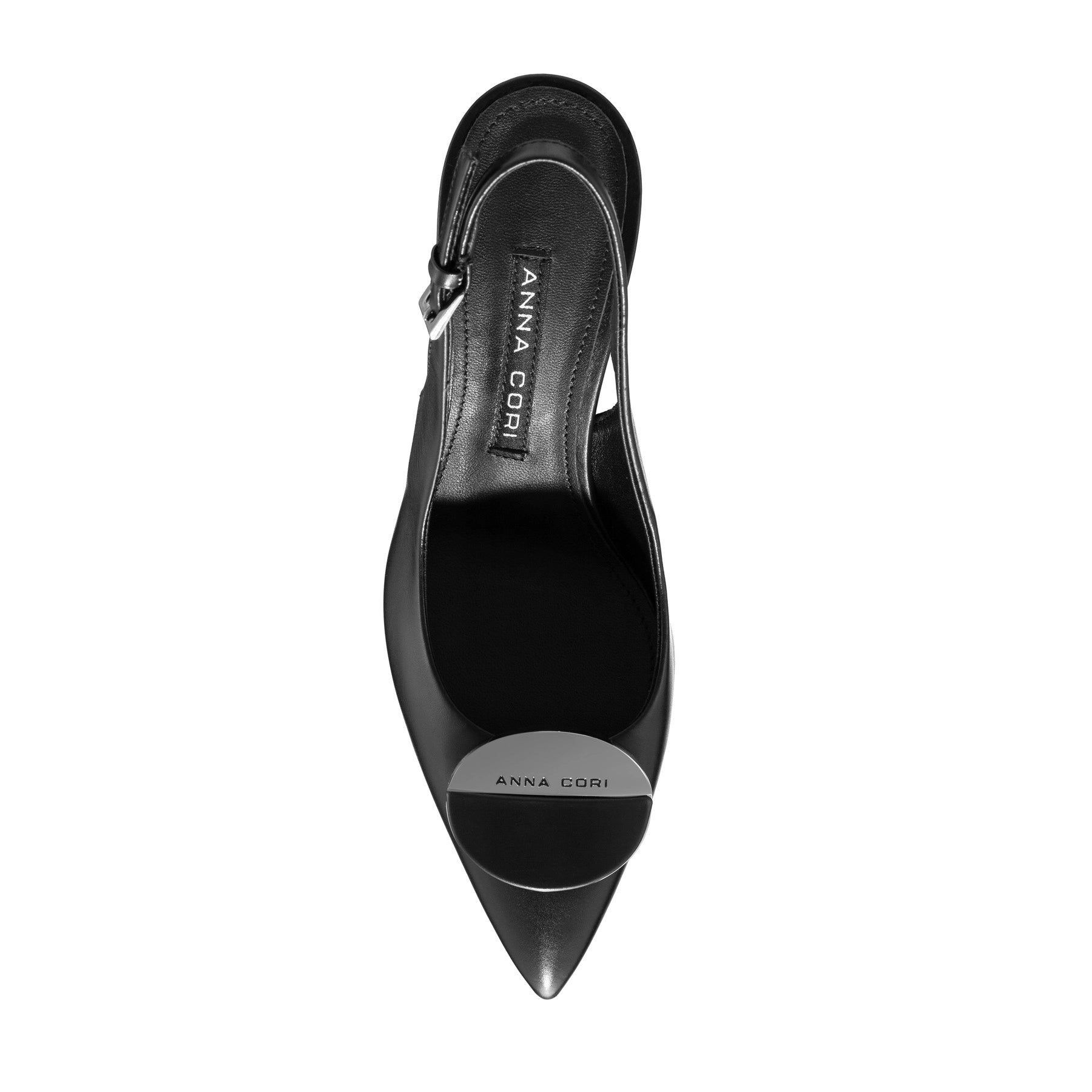 Pantofi Decupati Dama 8062 Vitello Negru