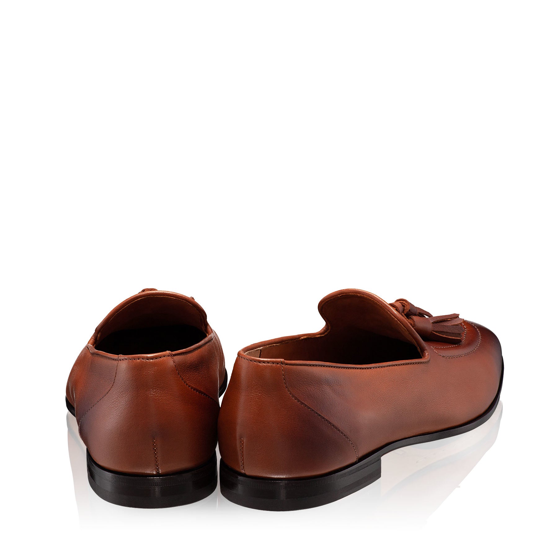 Pantofi Eleganti Barbati 7085 Vitello Cuoio
