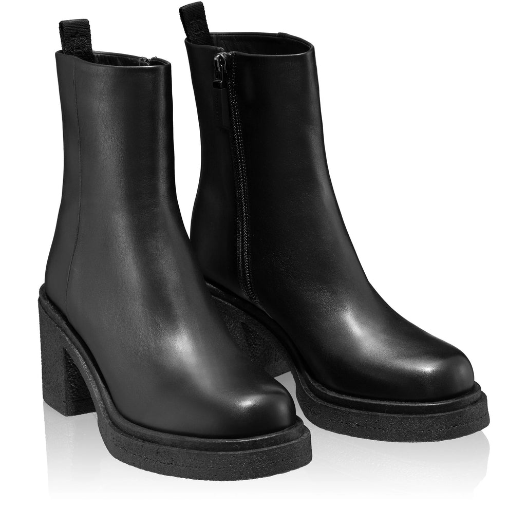 Ghete Dama 6343 Vitello Negru