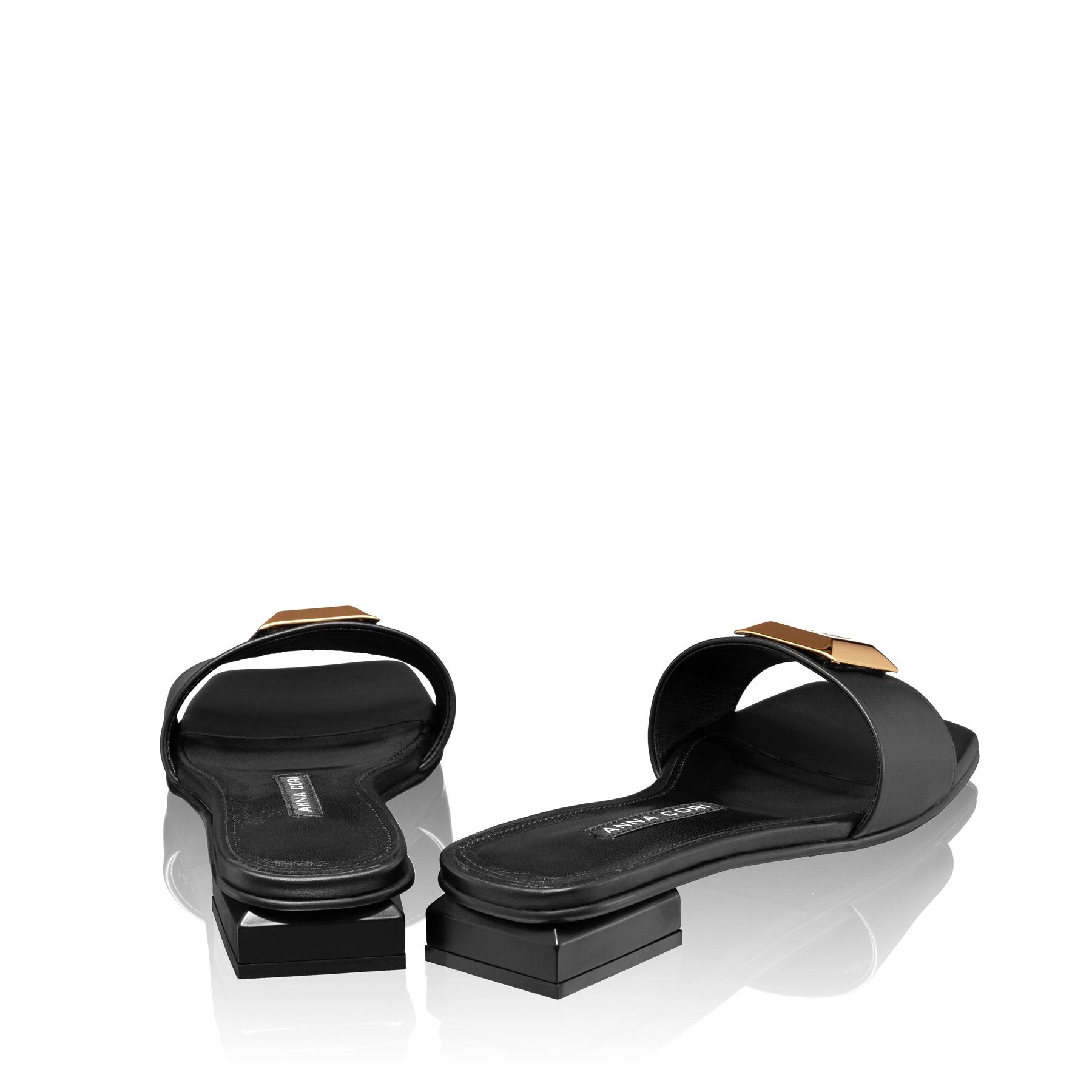 Papuci Dama 7828 Vitello Negru