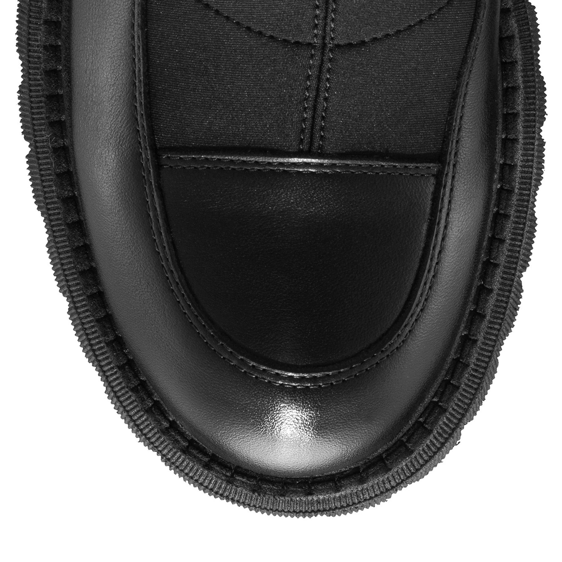 Ghete Dama 6406 Vitello+Stretch Negru