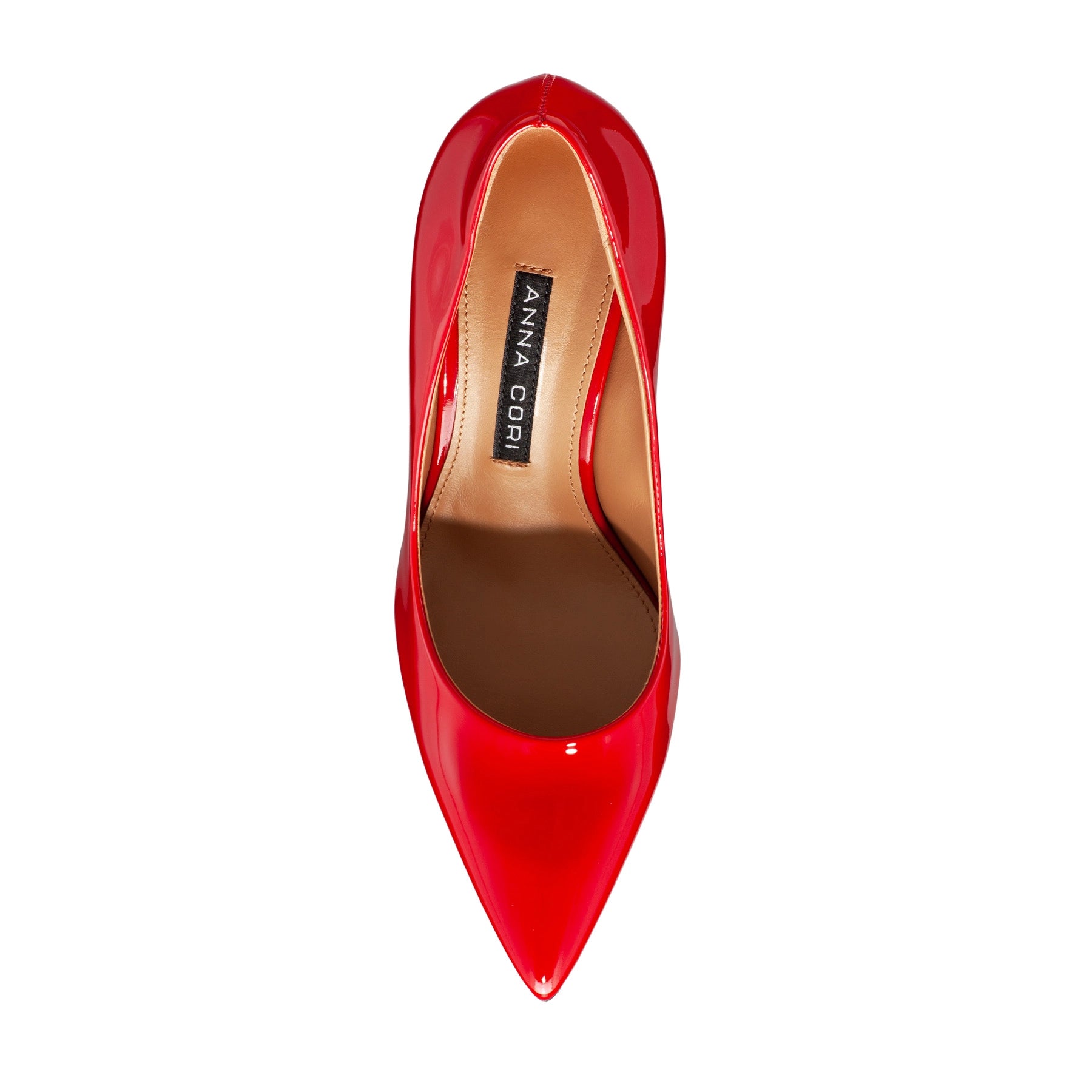 Pantofi Eleganti Dama 8026 Lac Rosu