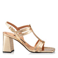 Sandale Dama 6006 Croco Platino