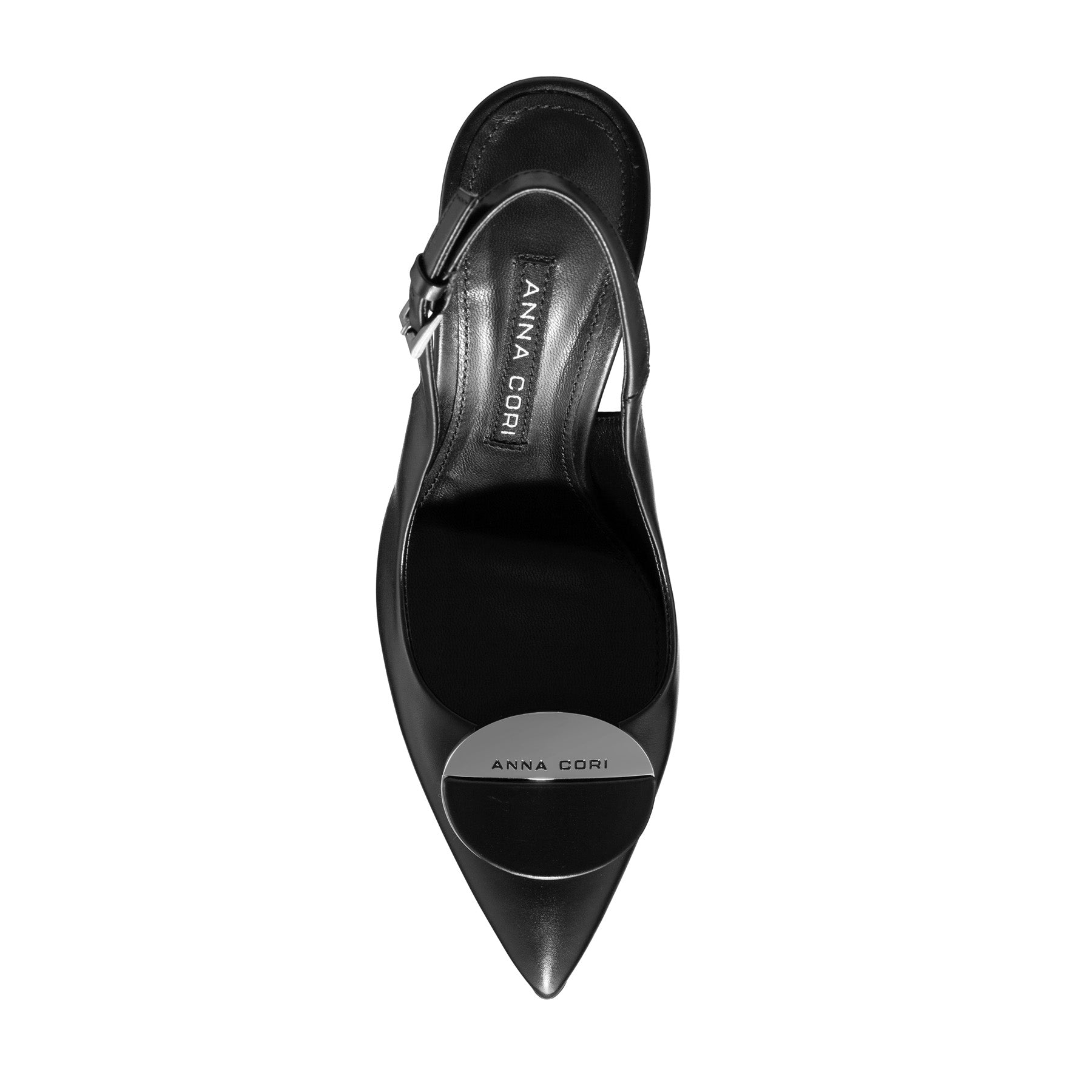 Pantofi Decupati Dama 8141 Vitello Negru