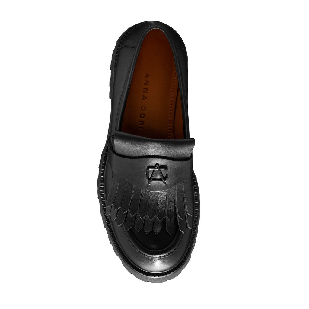 Pantofi Casual Damă 7196 Vitello Negru