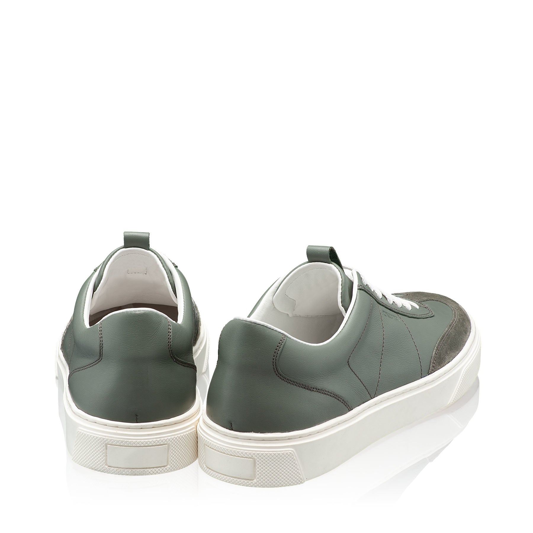 Pantofi Sport Barbati 7312 Vitello + Crosta Verde