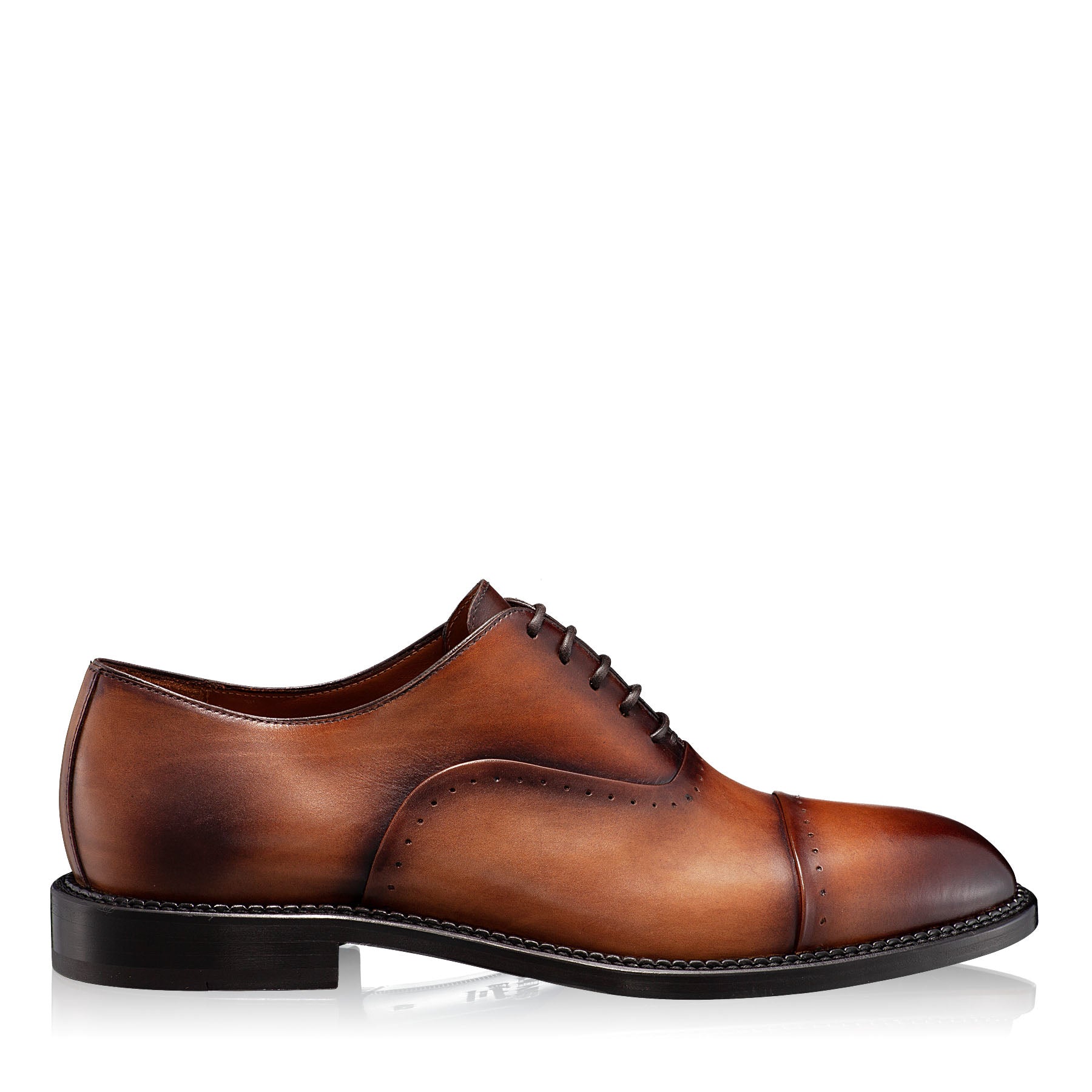 Pantofi Eleganti Barbati 7038 Vitello Maro