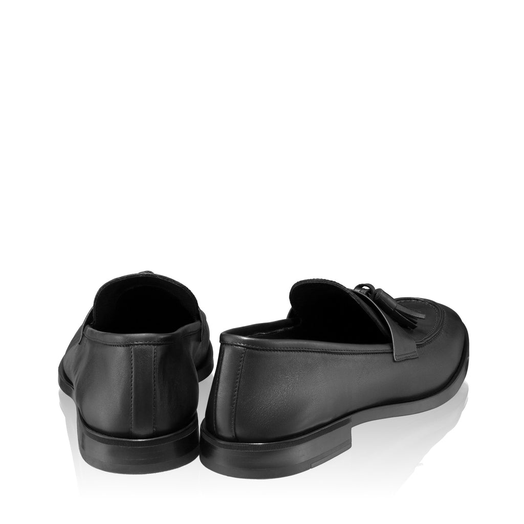 Pantofi Eleganti Barbati 7609 Vitello Negru