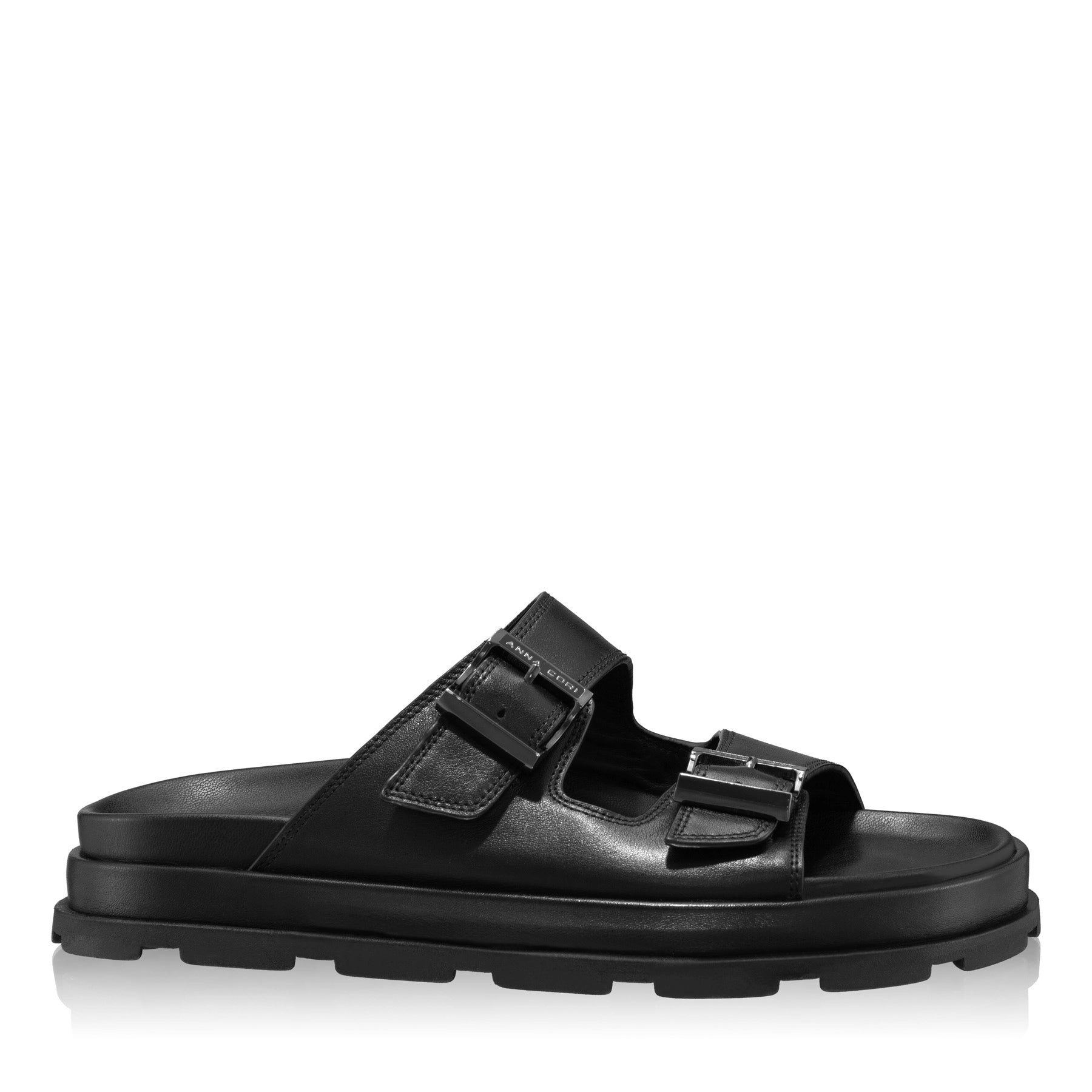 Papuci Dama 7569 Vitello Negru