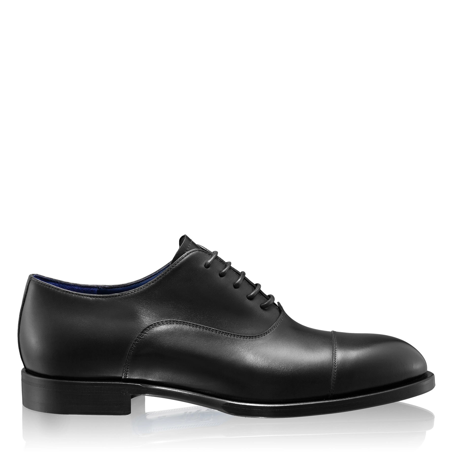 Pantofi Eleganti Barbati 7729 Vitello Negru