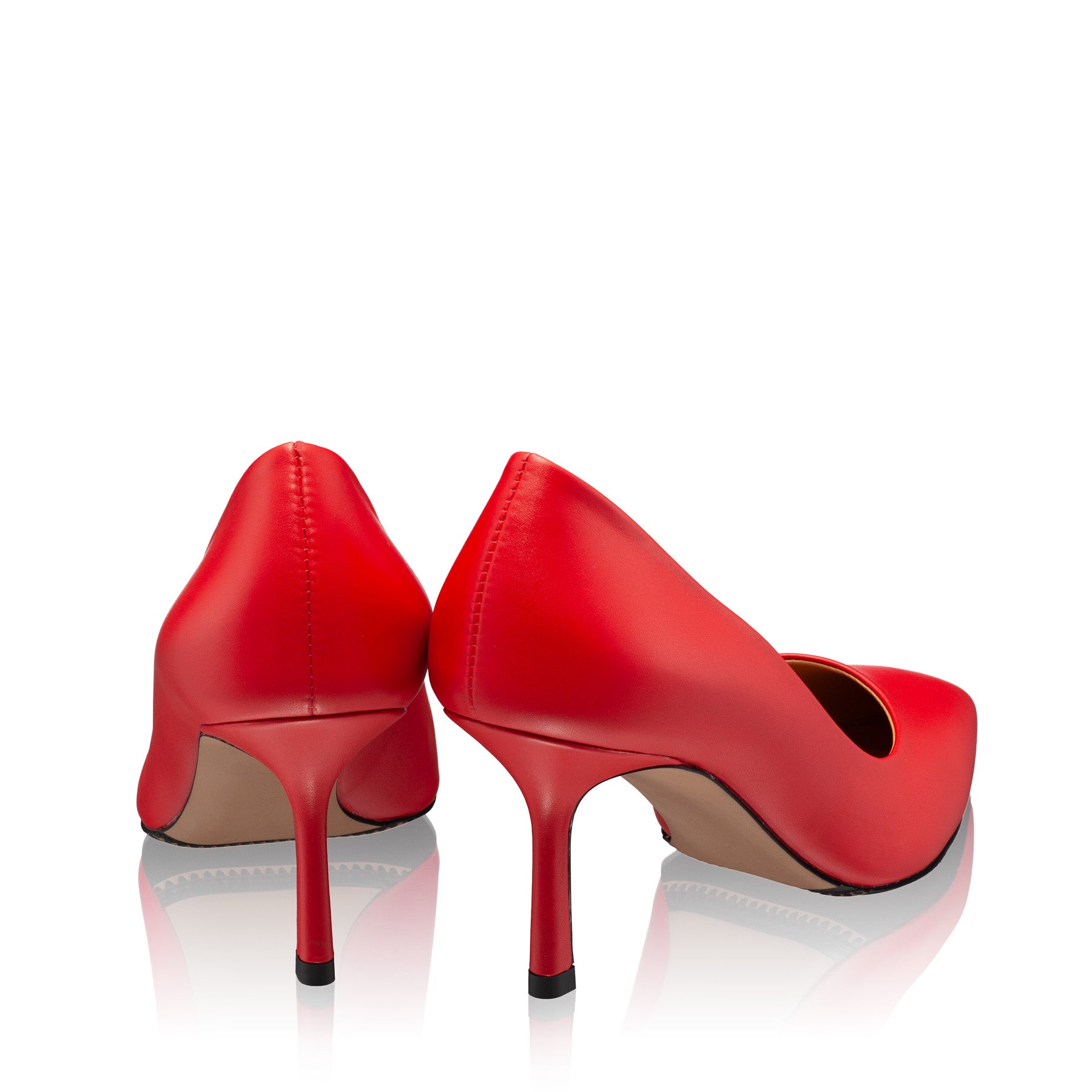 Pantofi Eleganti Dama 8026 Vitello Rosu