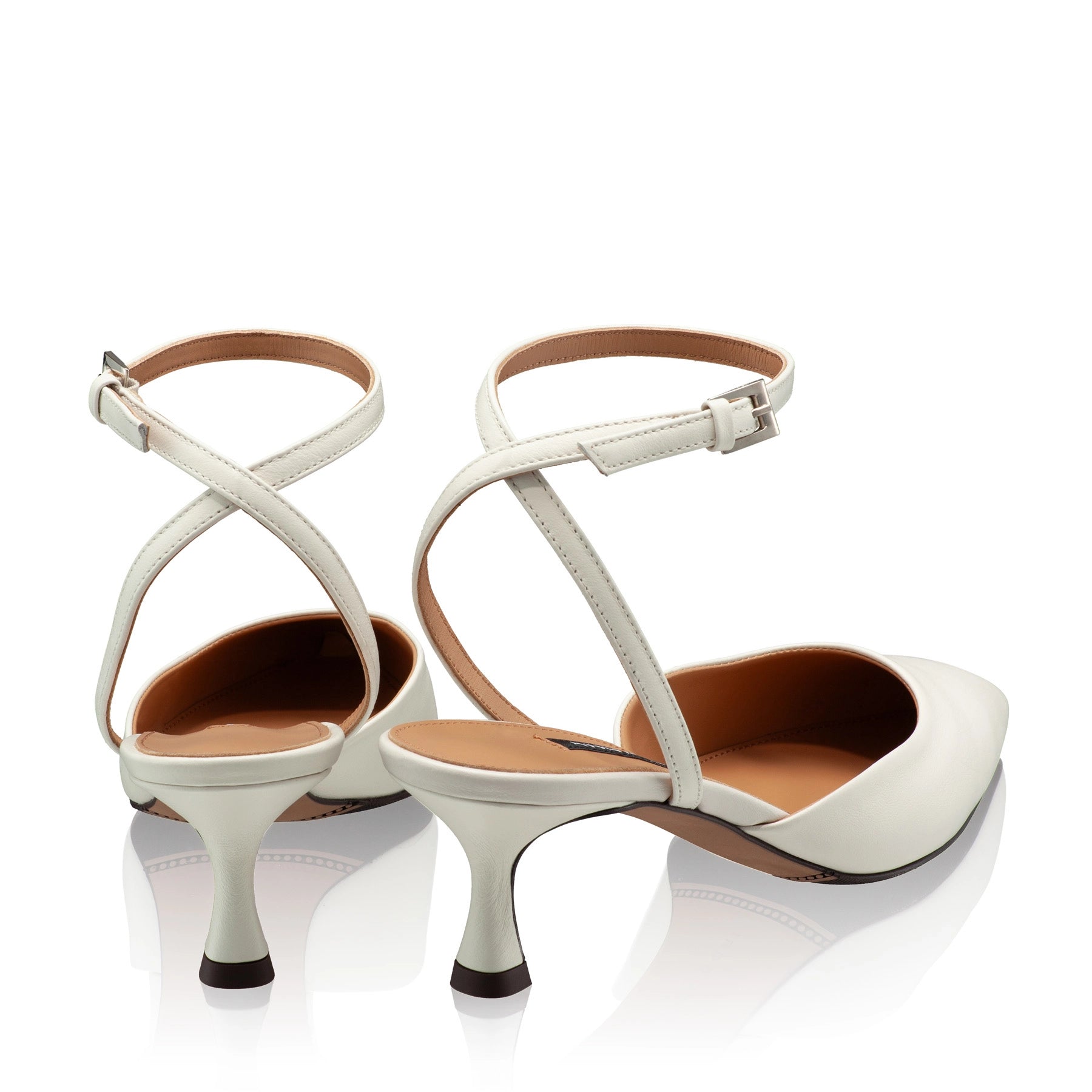 Pantofi Eleganti Dama 7553 Vitello Panna