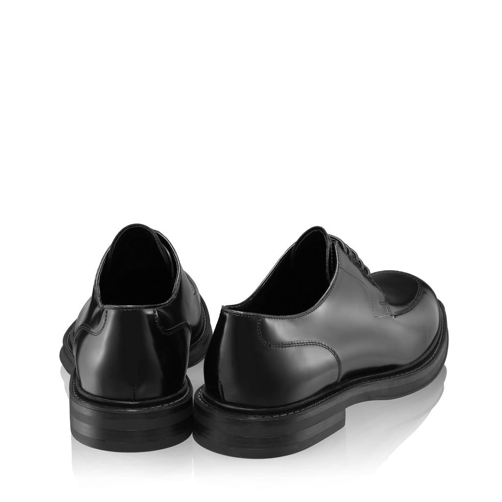 Pantofi Eleganti Barbati 7642 Abrazivato Negru