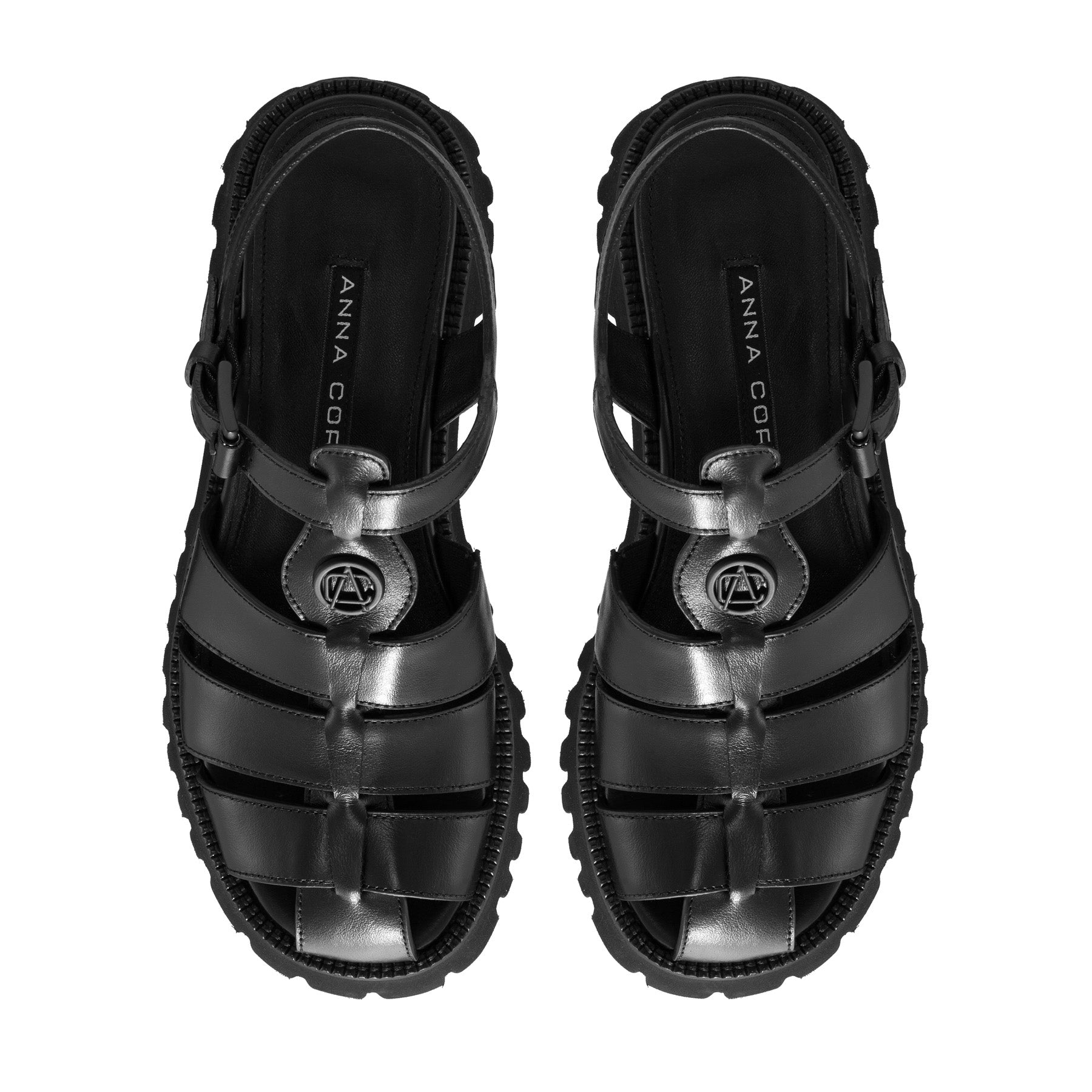 Sandale Dama 7567 Vitello Negru