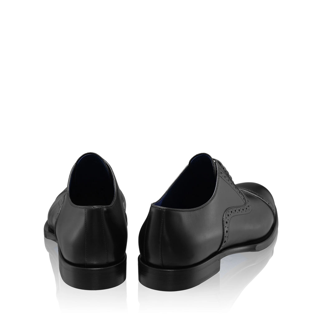 Pantofi Eleganti Barbati 7738 Vitello Negru