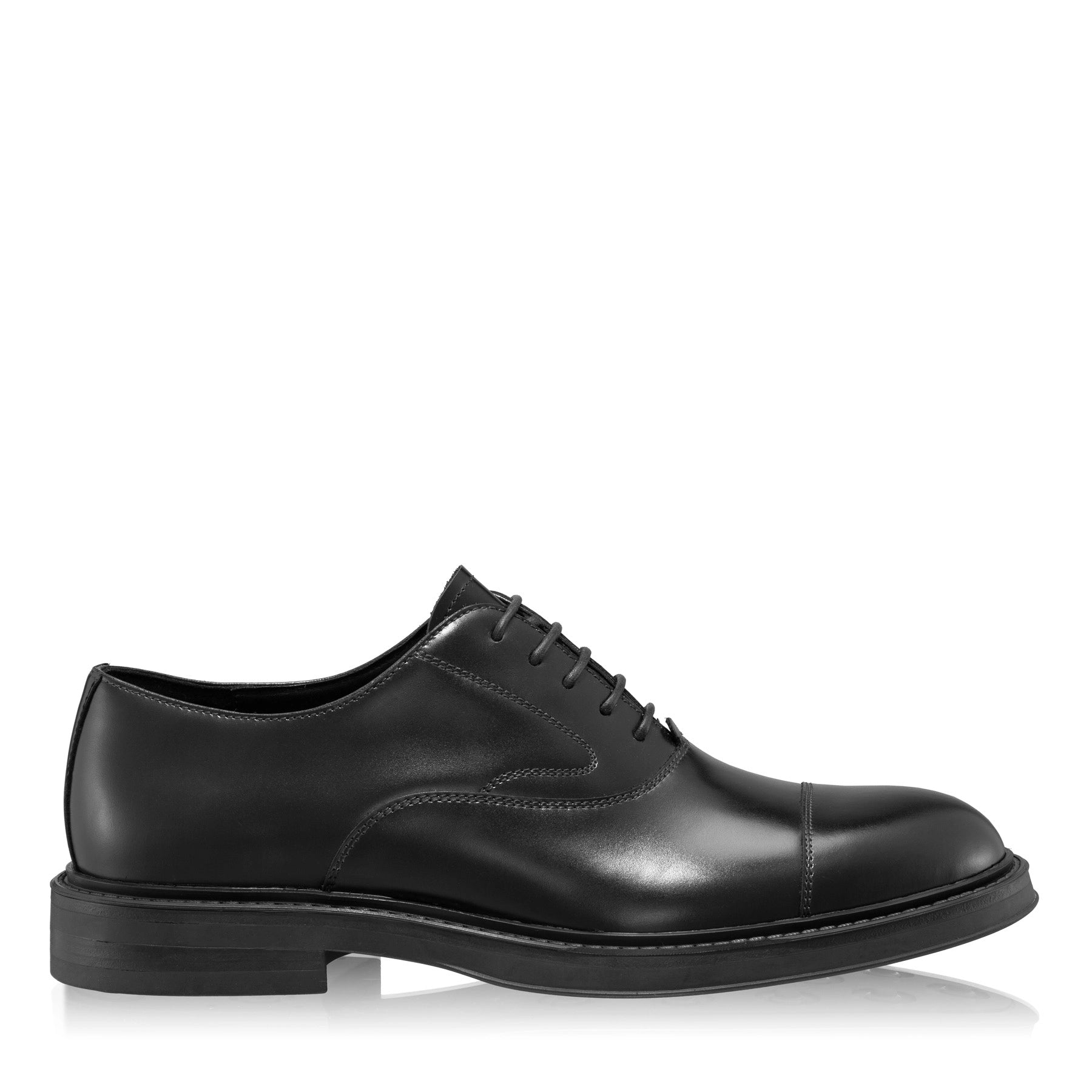 Pantofi Eleganti Barbati 7643 Vitello Negru