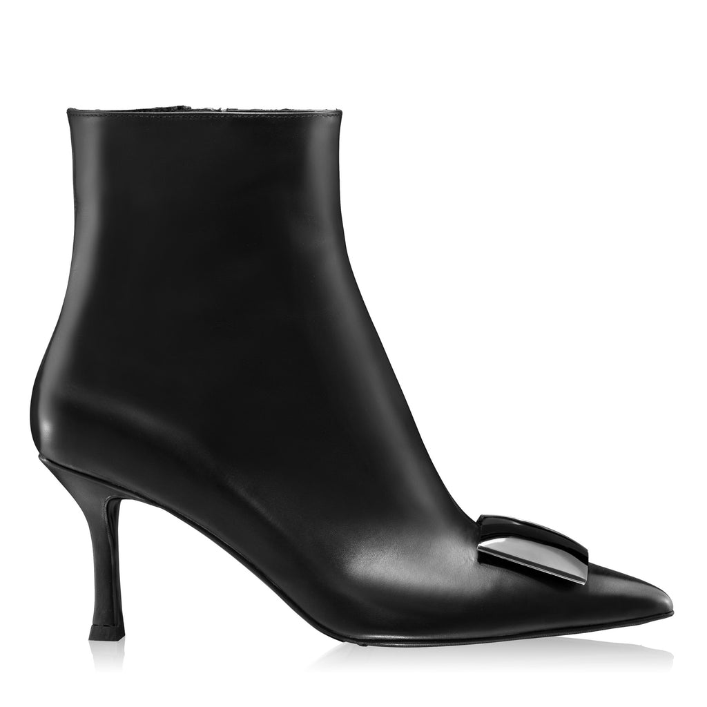 Botine Dama 6155 Vitello Negru