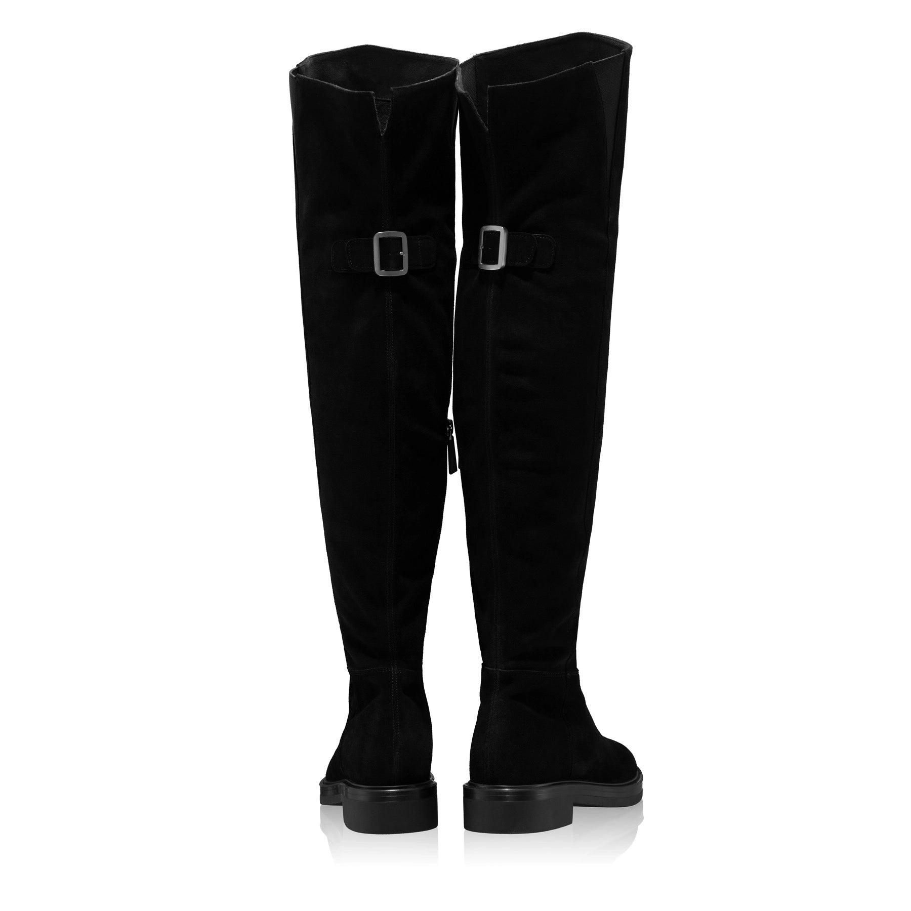 Cizme Dama 7870 Camoscio Negru