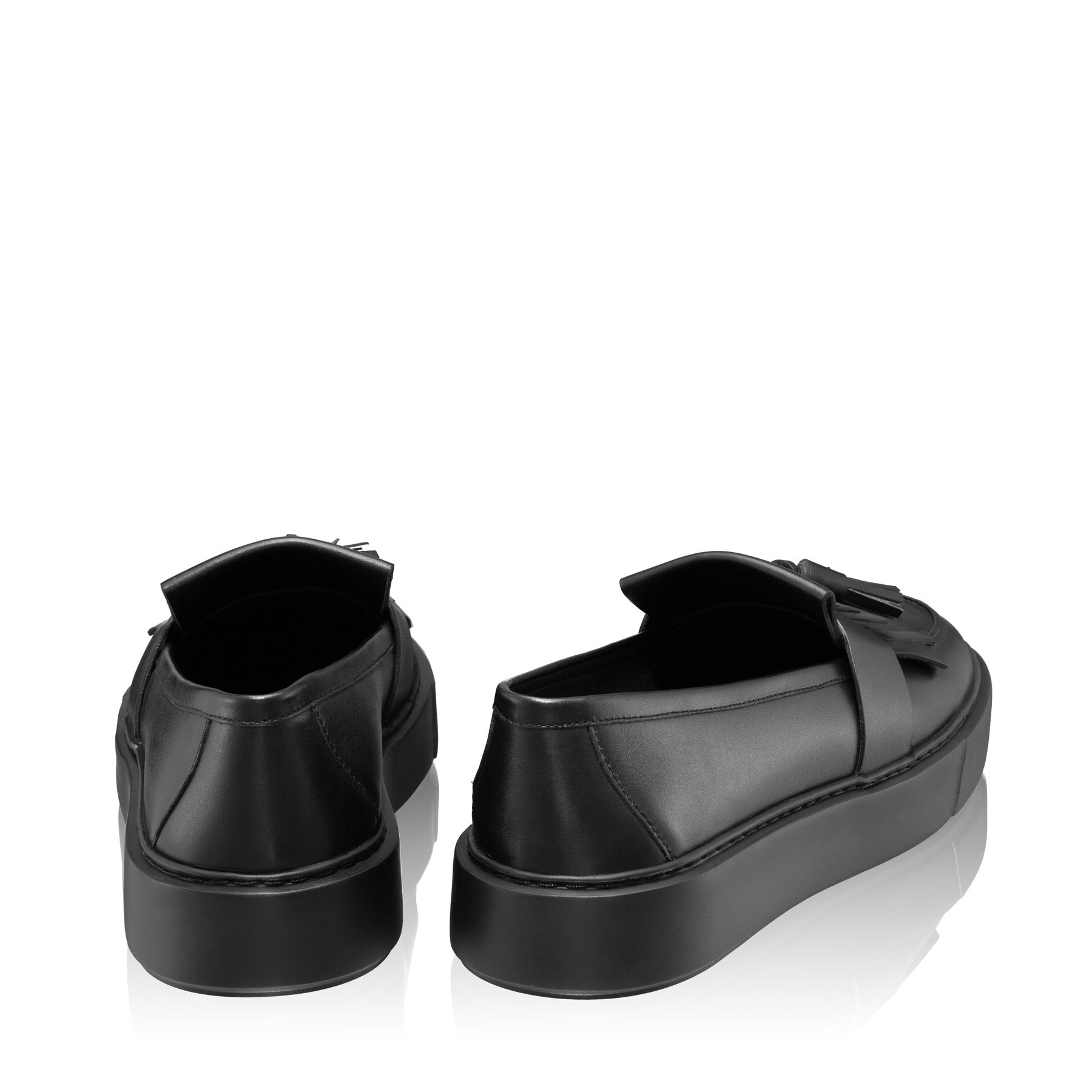 Pantofi Casual Barbati 7674 Vitello Negru