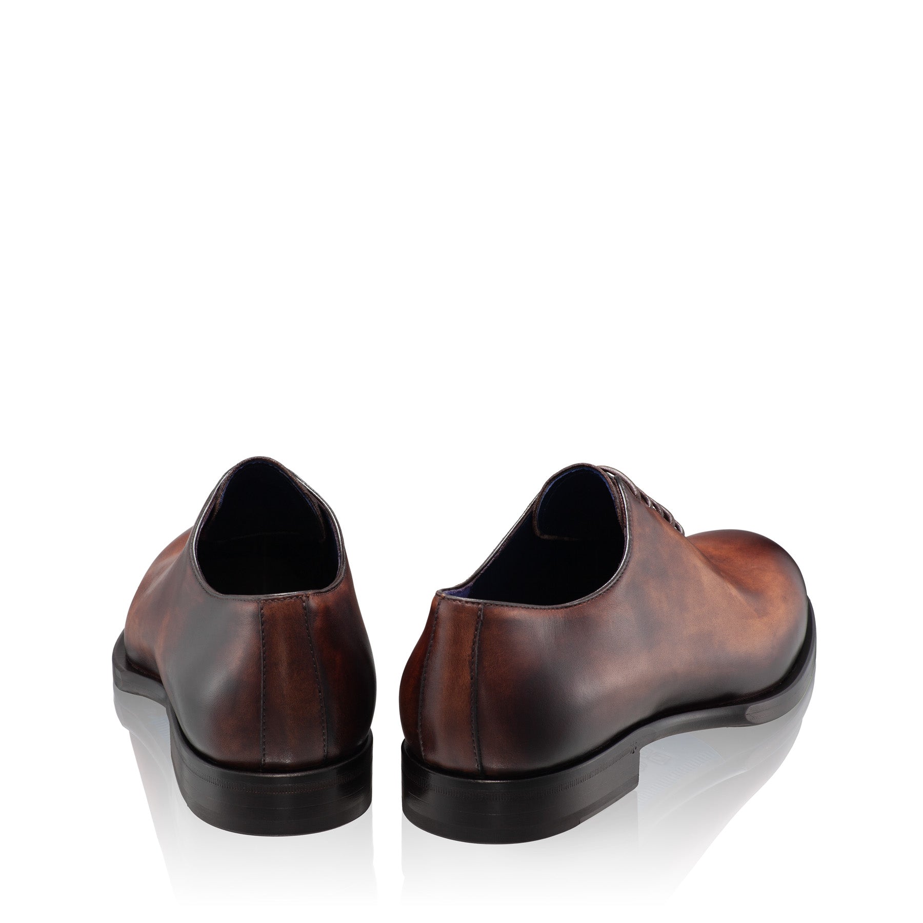 Pantofi Eleganti Barbati 7712 Vitello Maro