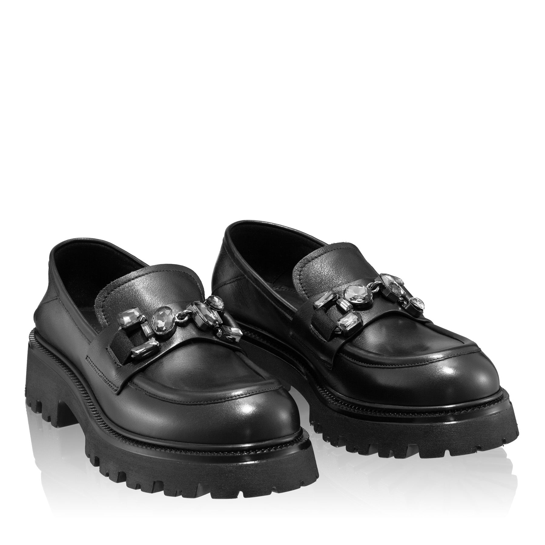 Pantofi Casual Dama 7596 Vitello Negru