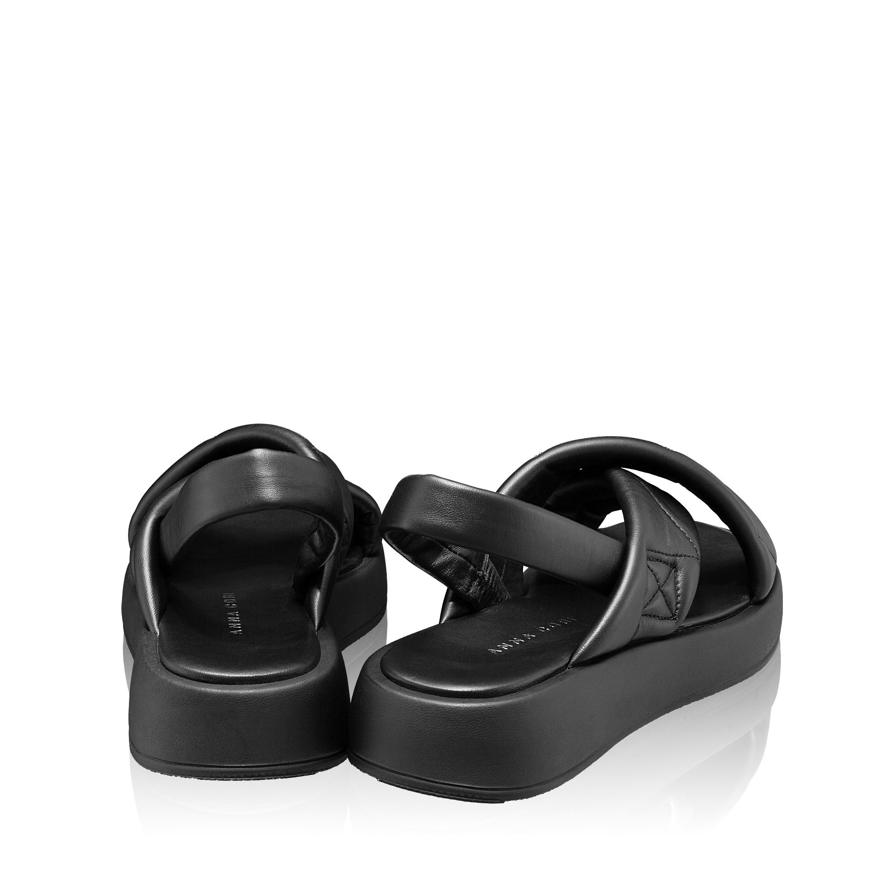Sandale Dama 6185 Nappa Negru