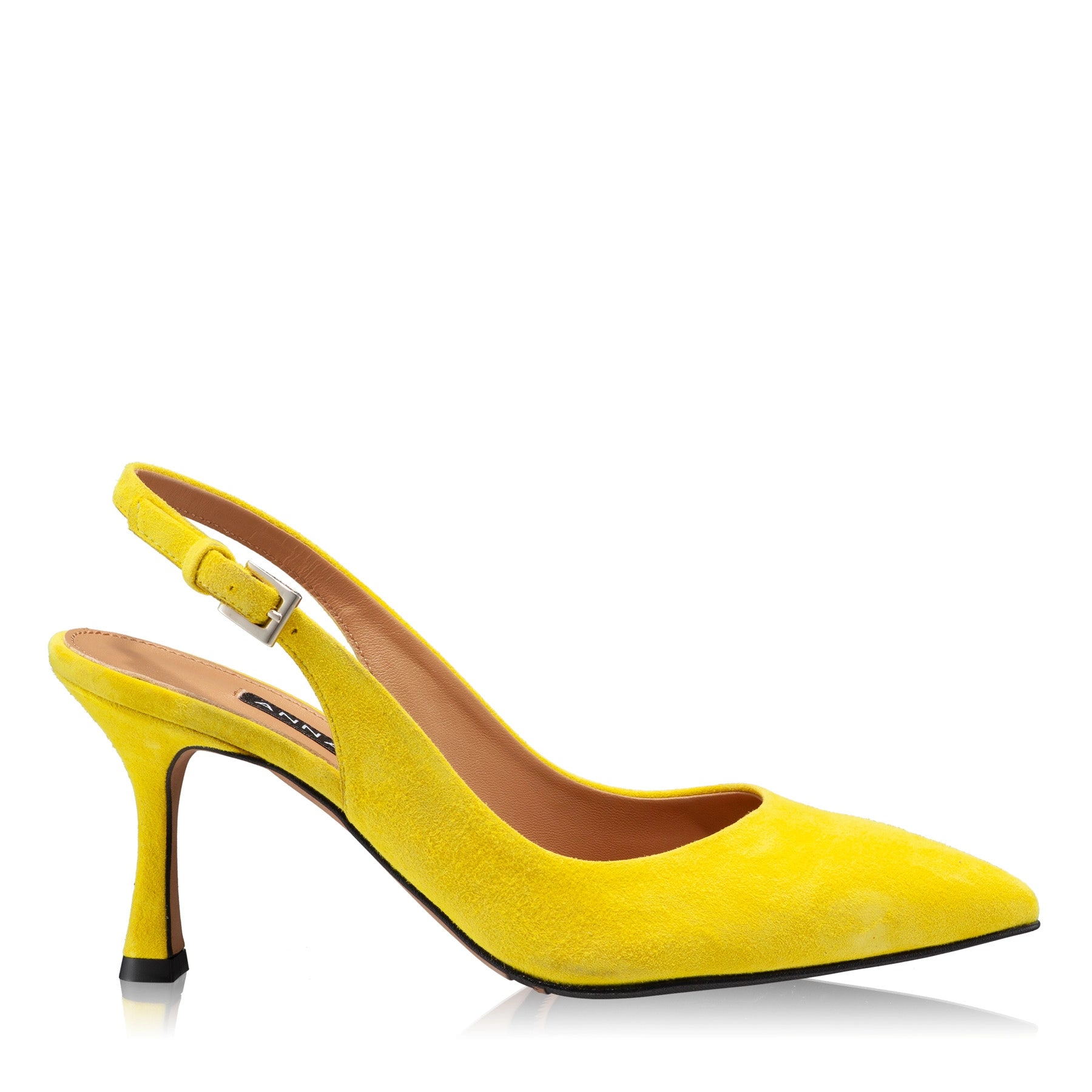 Pantofi Eleganti Dama 5728 Camoscio Galben