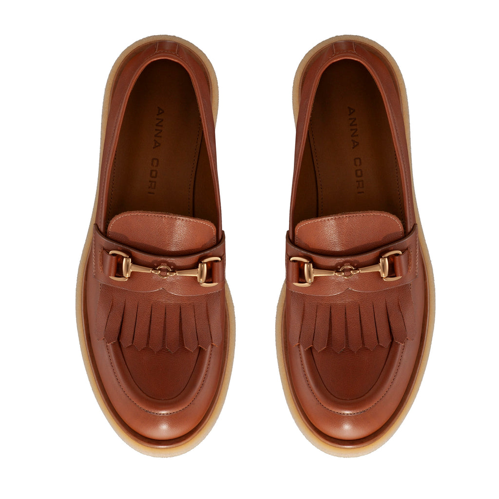 Pantofi Casual Dama 7582 Vitello Cuoio