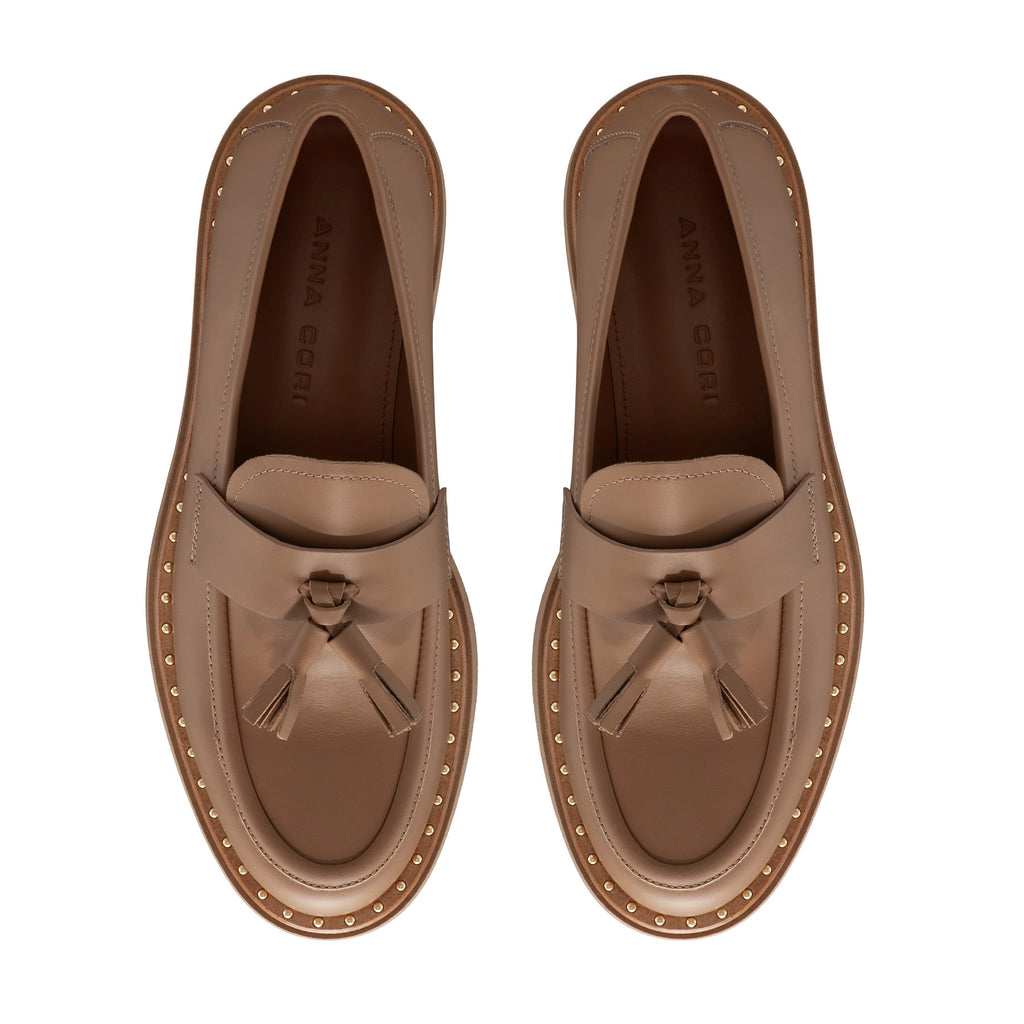 Pantofi Casual Dama 7976 Vitello Cappuccino