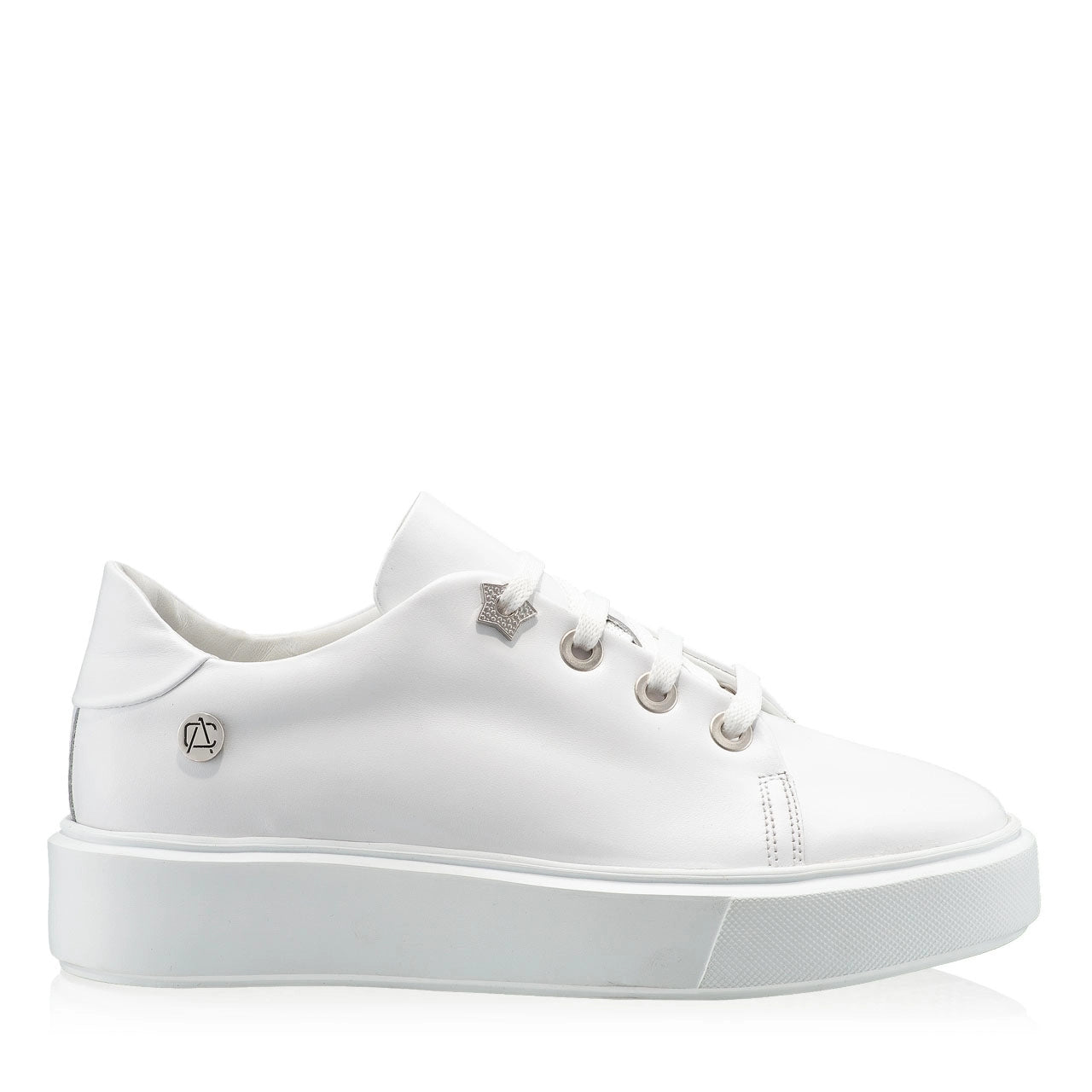 Pantofi Sport Dama 7117 Vitello Alb