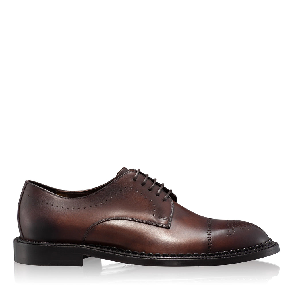 Pantofi Eleganti Barbati 7027 Vitello Maro