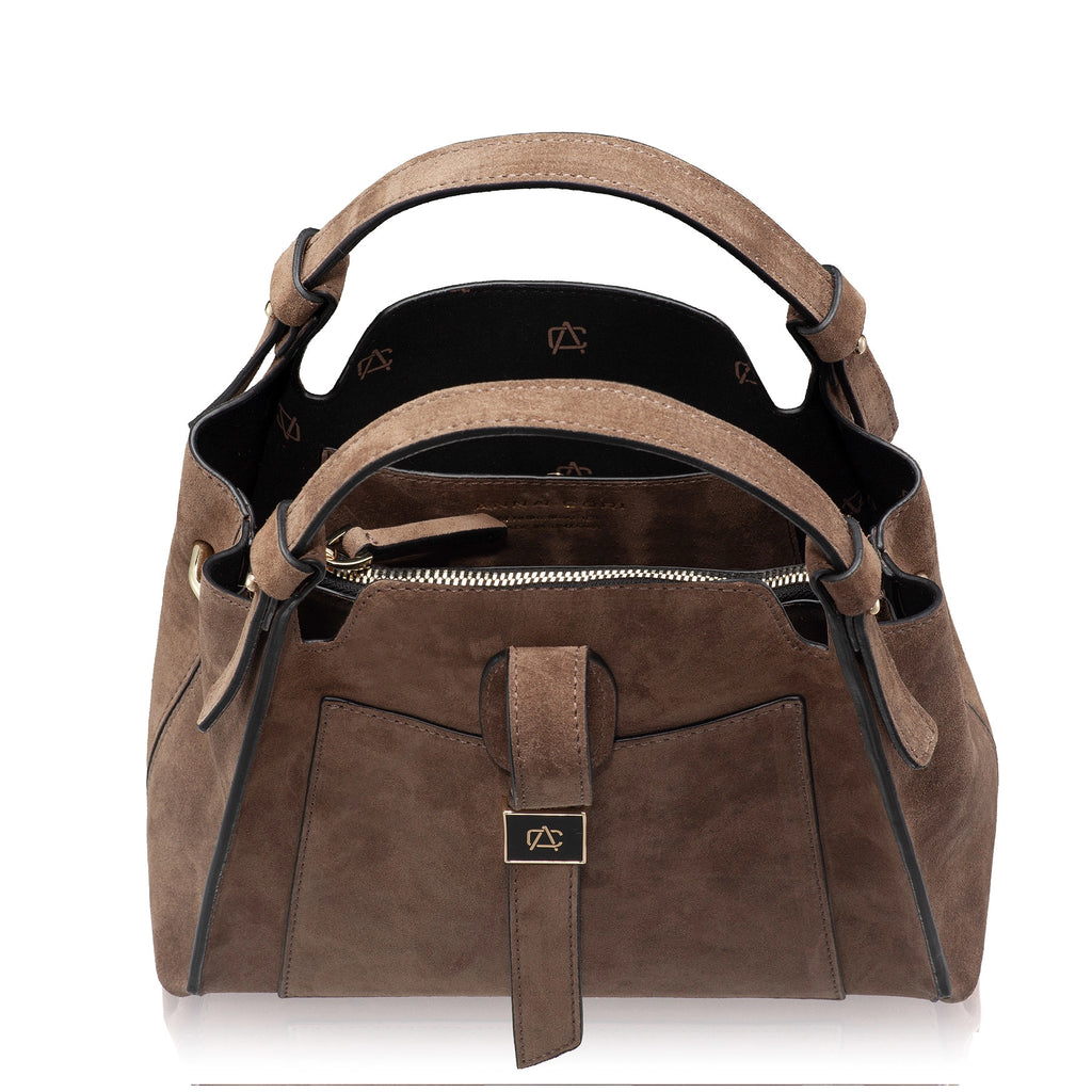 Geanta dama de Mana BLUMA 01 CROSTA TAUPE