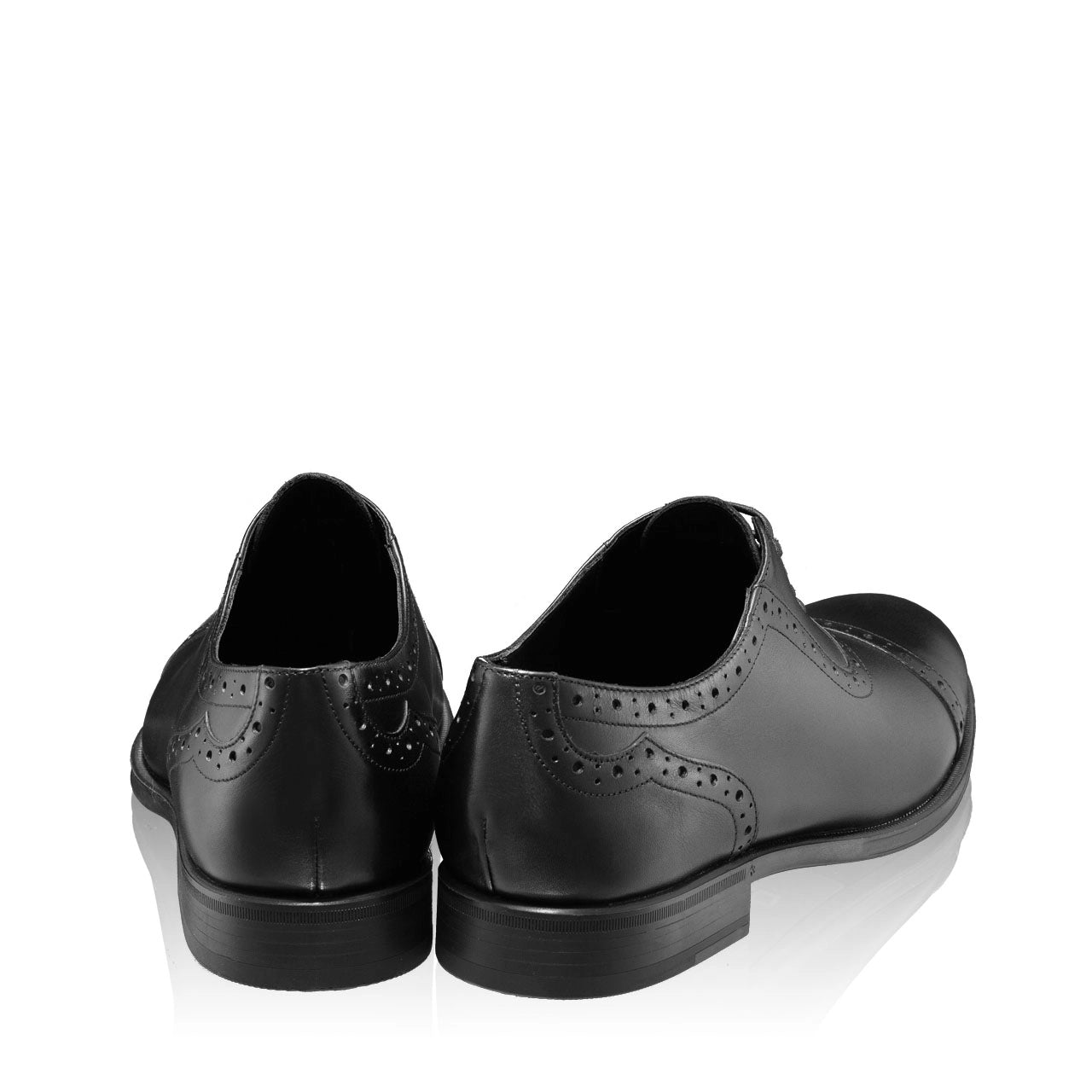 Pantofi Eleganți Bărbați 7072 Vitello Negru
