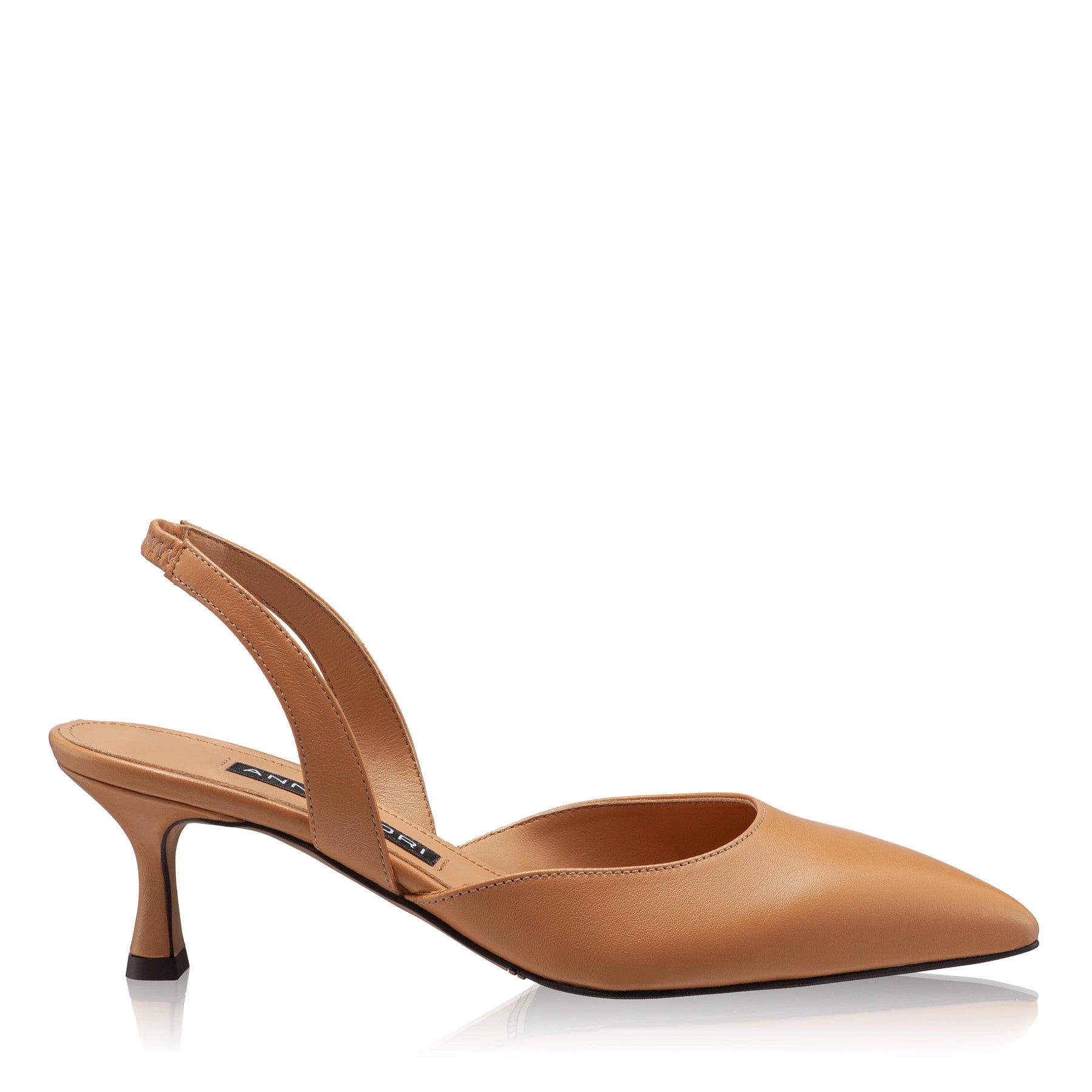 Pantofi Decupati Dama 8054 Vitello Cappuccino