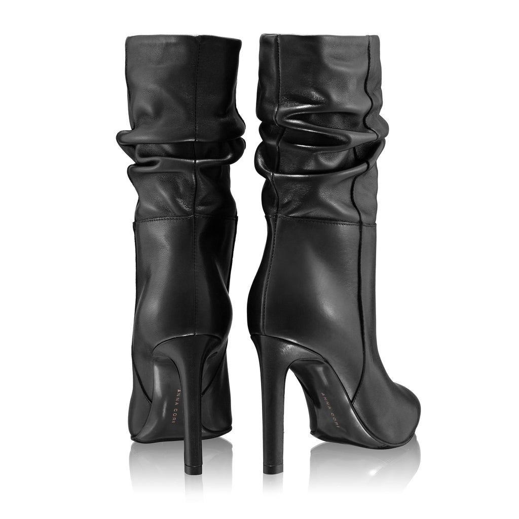 Cizme Dama 7993 Vitello Negru