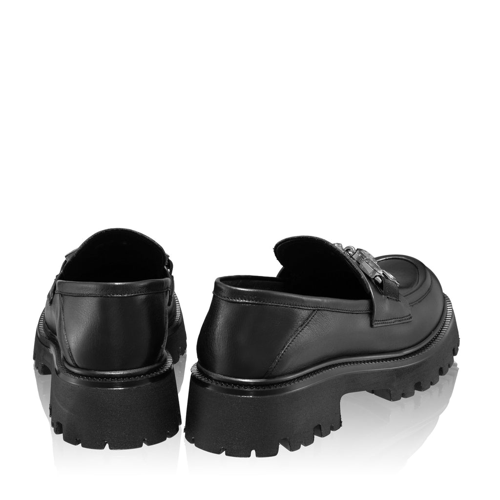 Pantofi Casual Dama 7596 Vitello Negru