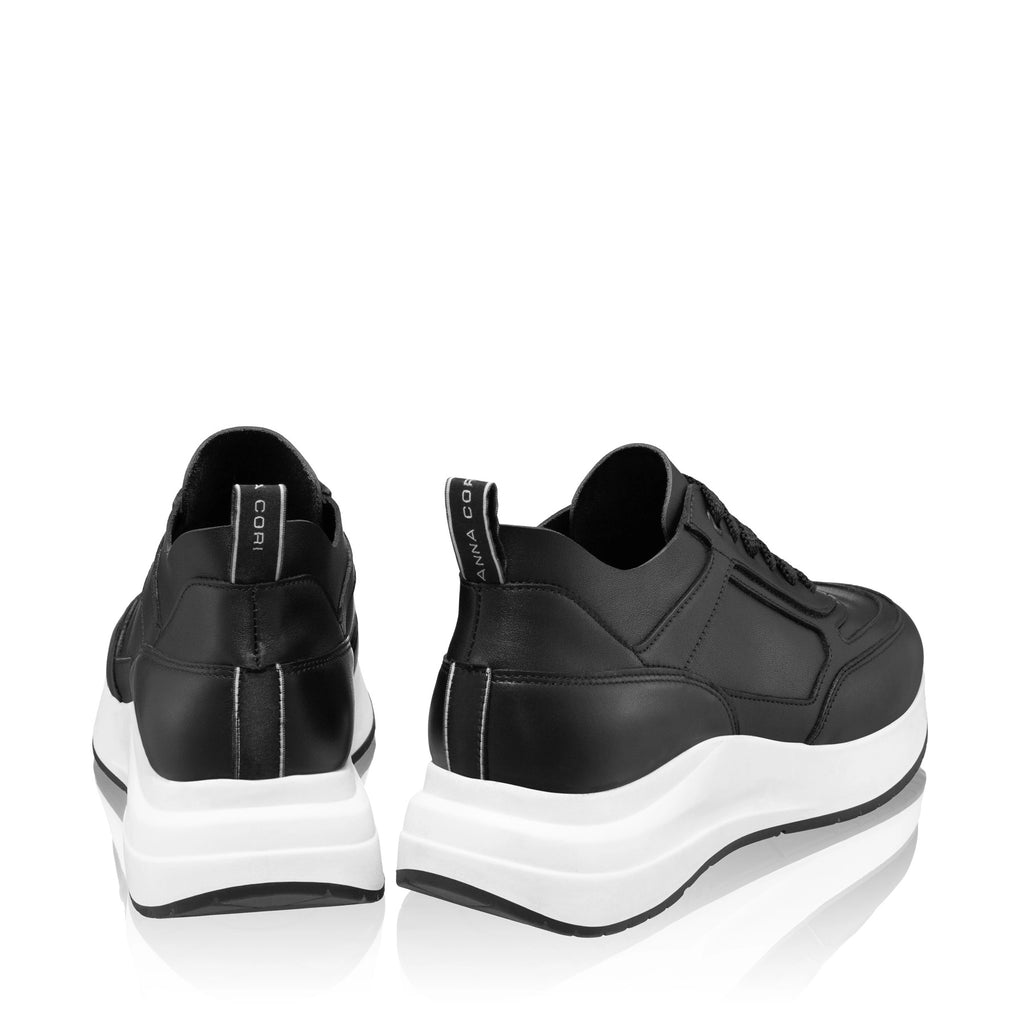 Pantofi Sport Dama 8072 Vitello Negru