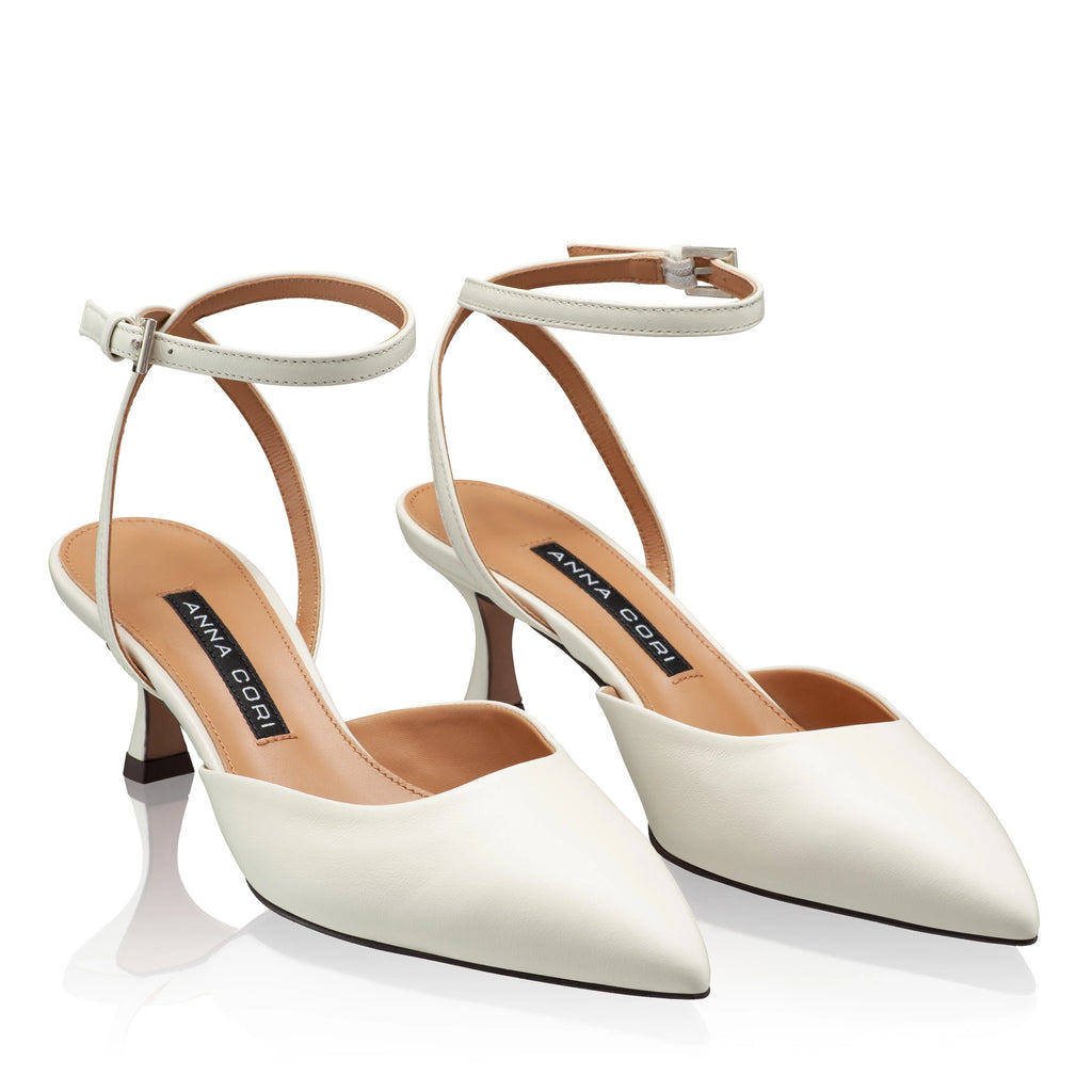 Pantofi Eleganti Dama 7553 Vitello Panna