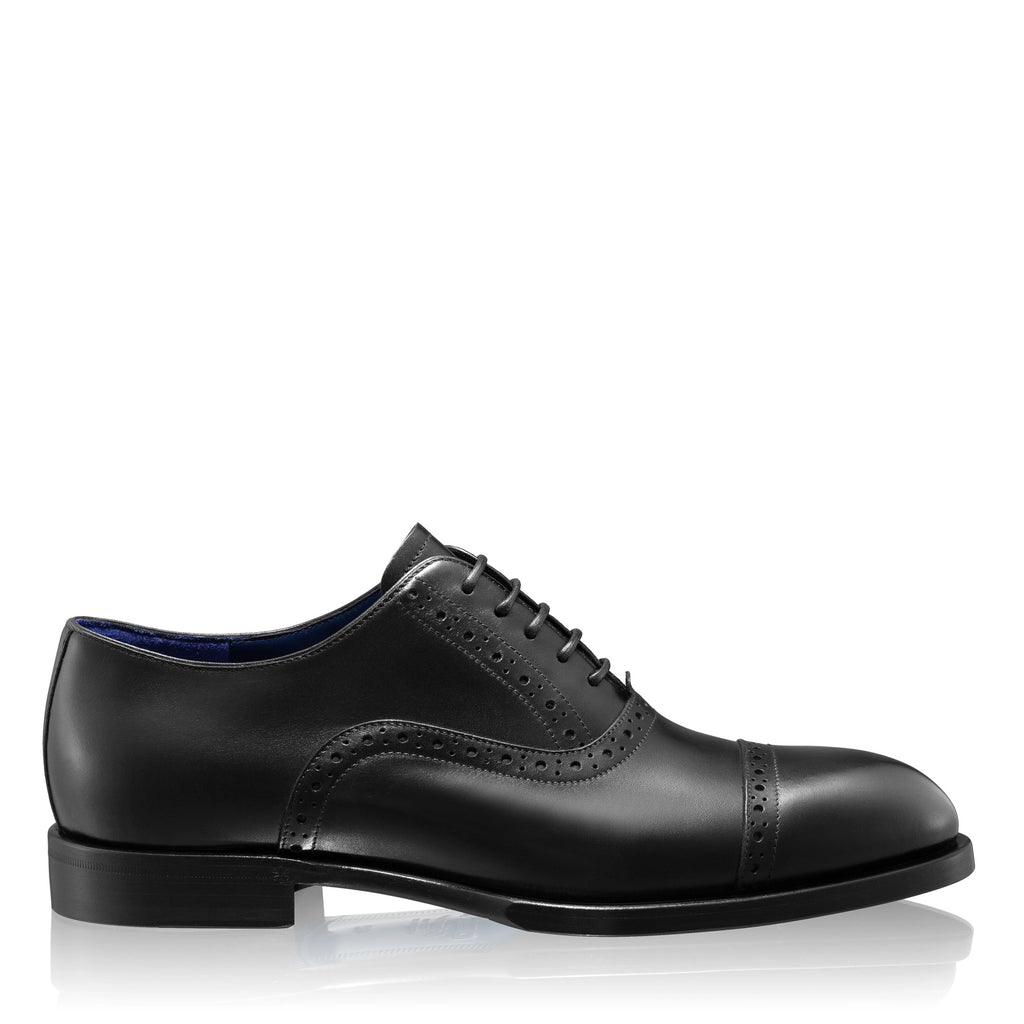 Pantofi Eleganti Barbati 7738 Vitello Negru