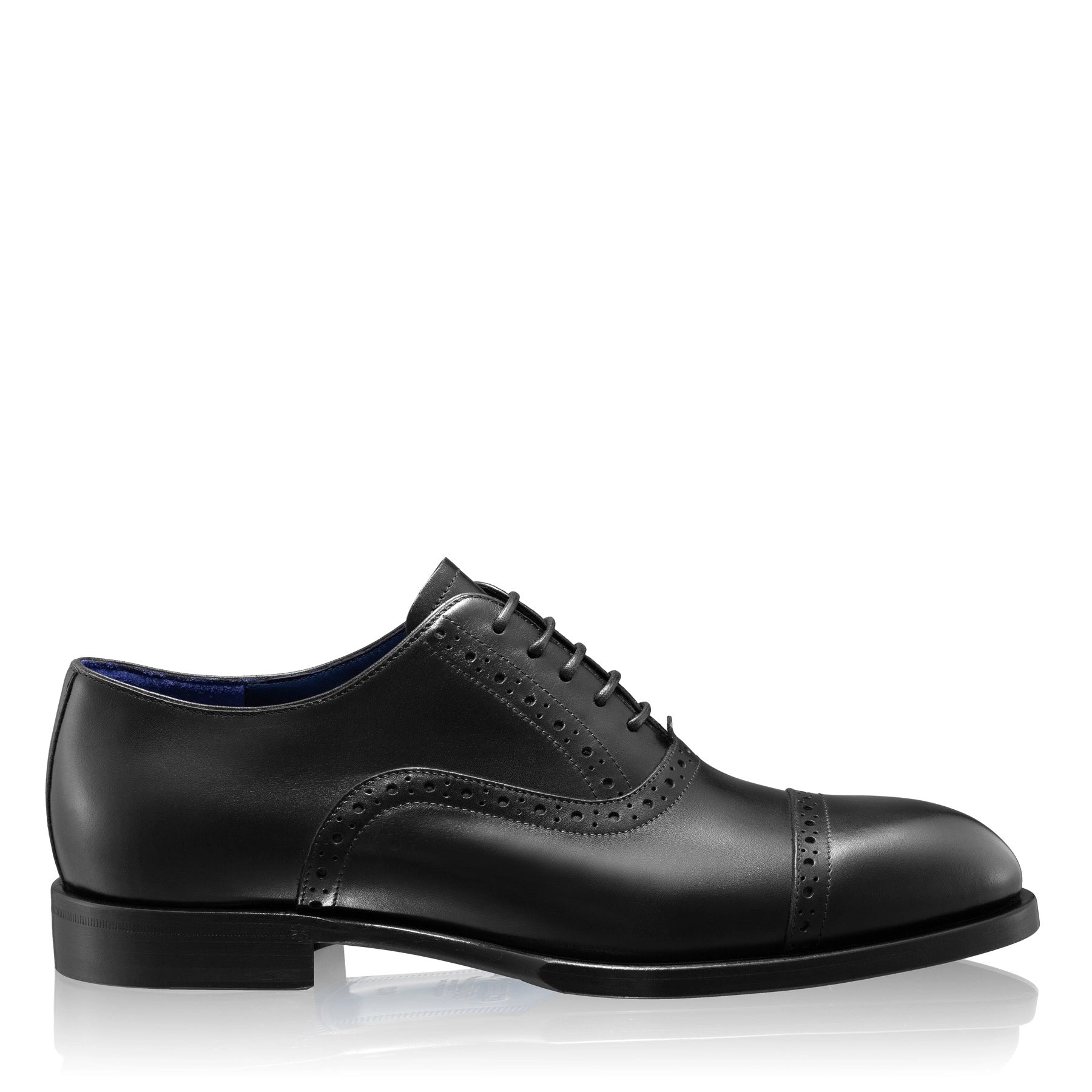 Pantofi Eleganti Barbati 7738 Vitello Negru